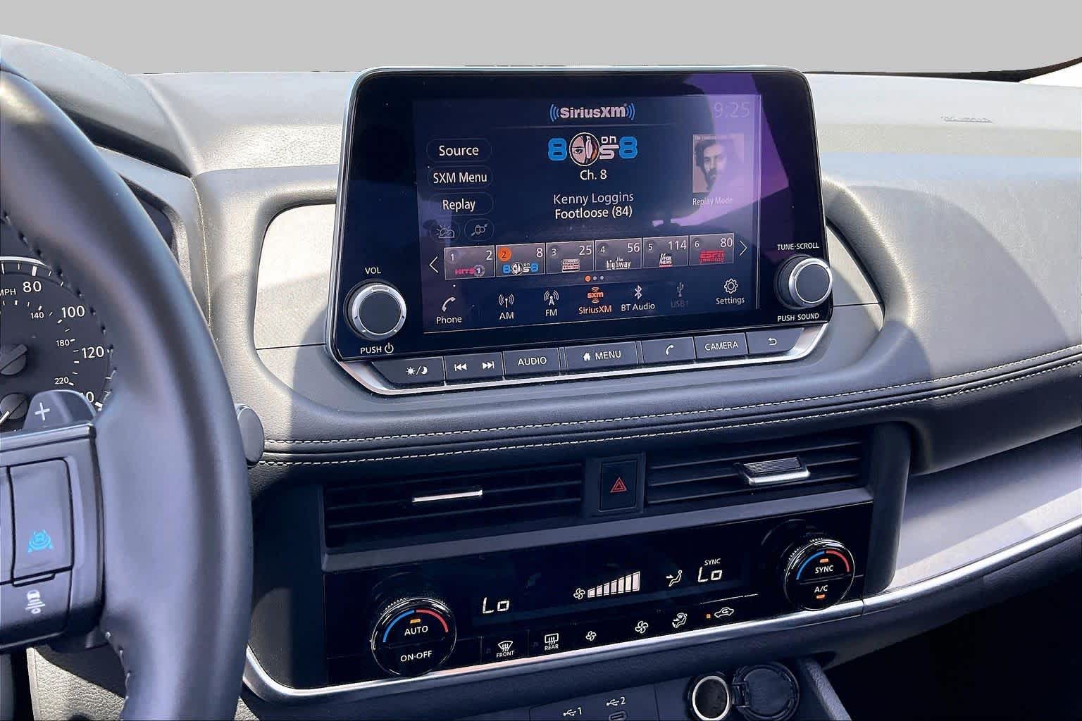 2025 Nissan Rogue SV Brilliant Silver Metallic at Sterling McCall Nissan