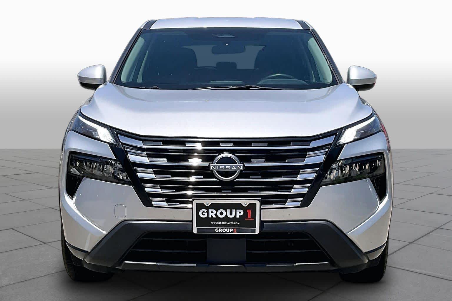 2025 Nissan Rogue SV Brilliant Silver Metallic at Sterling McCall Nissan