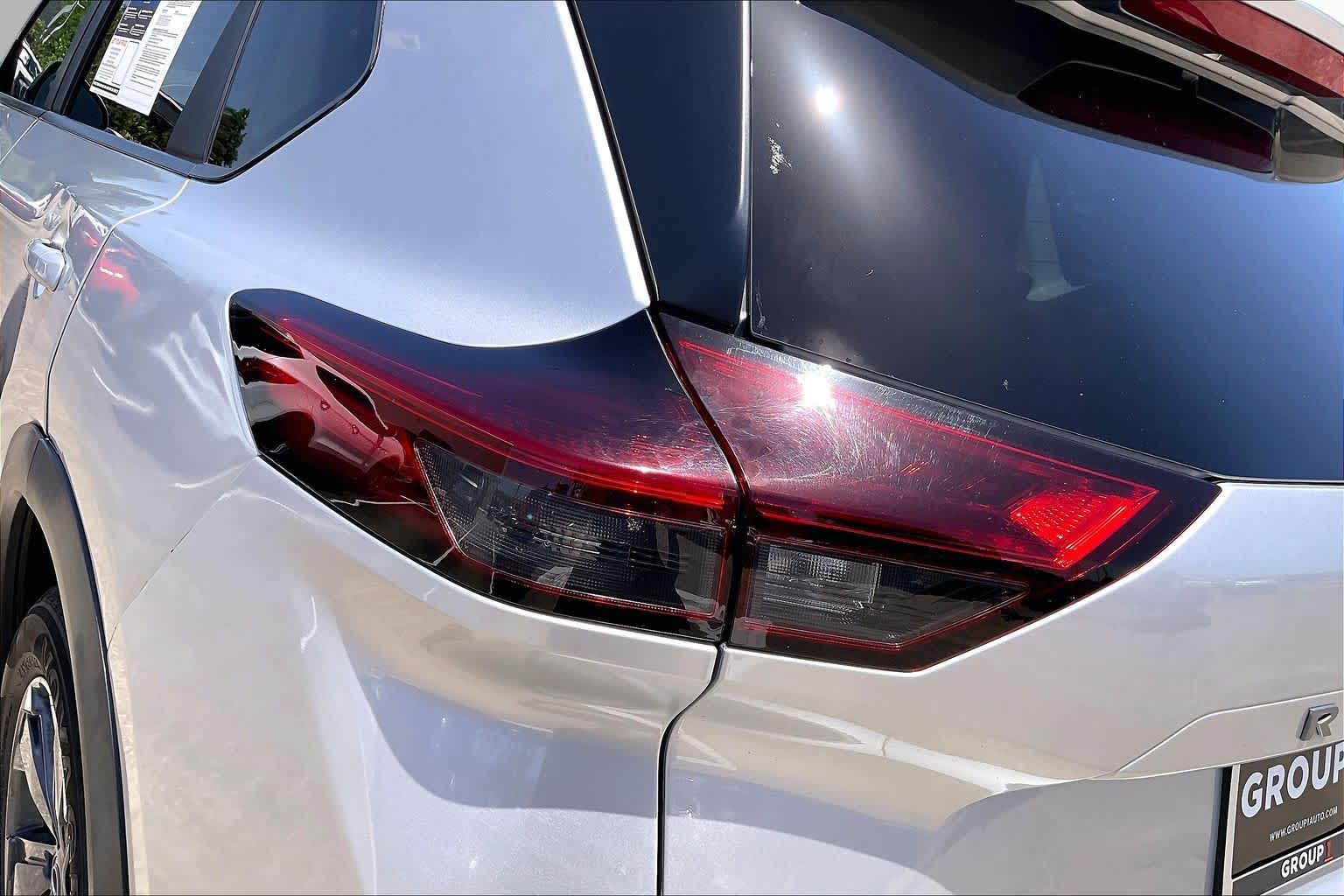 2025 Nissan Rogue SV Brilliant Silver Metallic at Sterling McCall Nissan