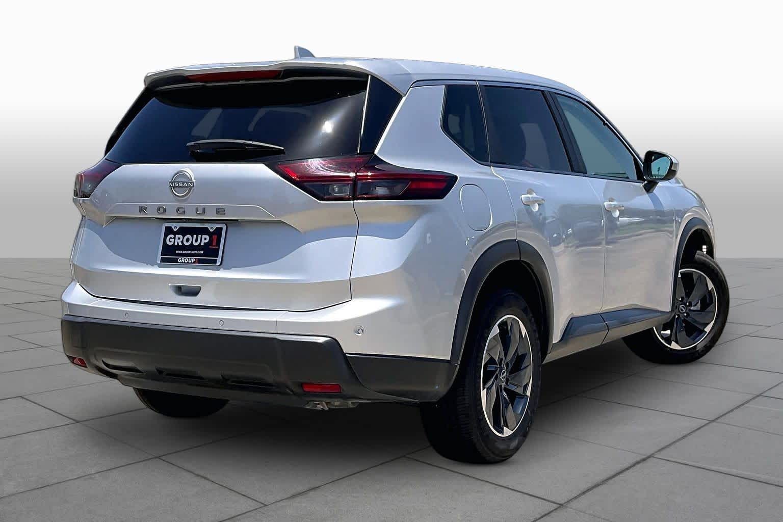 2025 Nissan Rogue SV Brilliant Silver Metallic at Sterling McCall Nissan