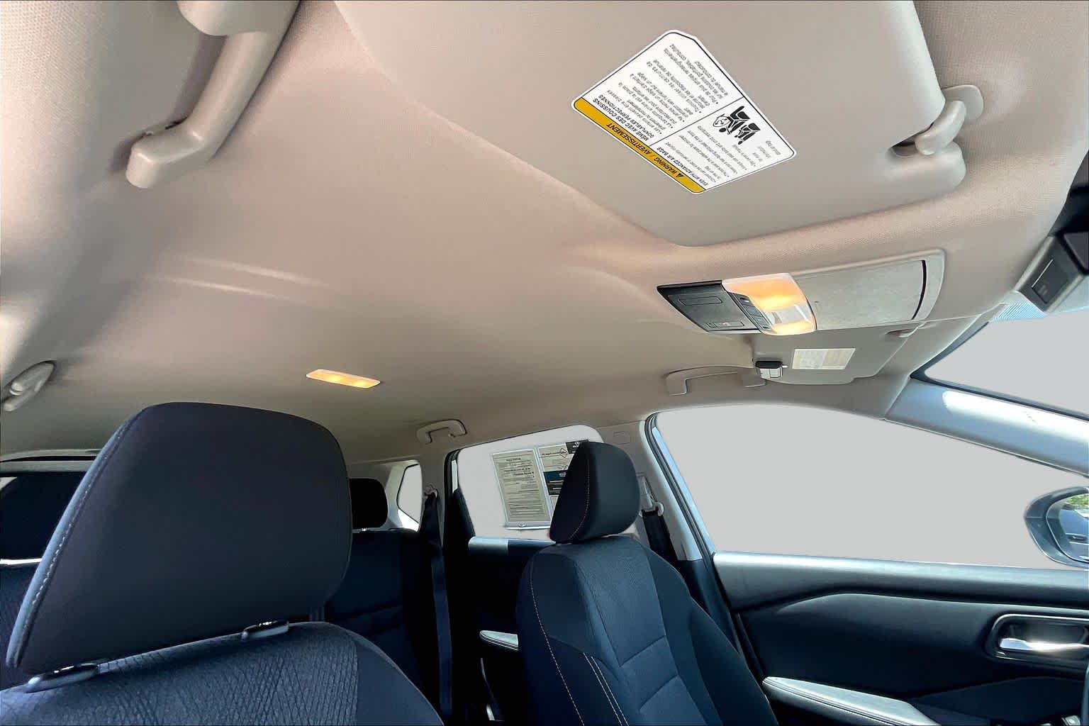 2025 Nissan Rogue SV Brilliant Silver Metallic at Sterling McCall Nissan