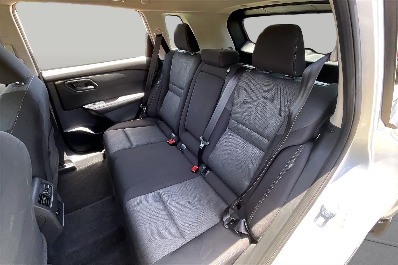 2025 Nissan Rogue SV Brilliant Silver Metallic at Sterling McCall Nissan