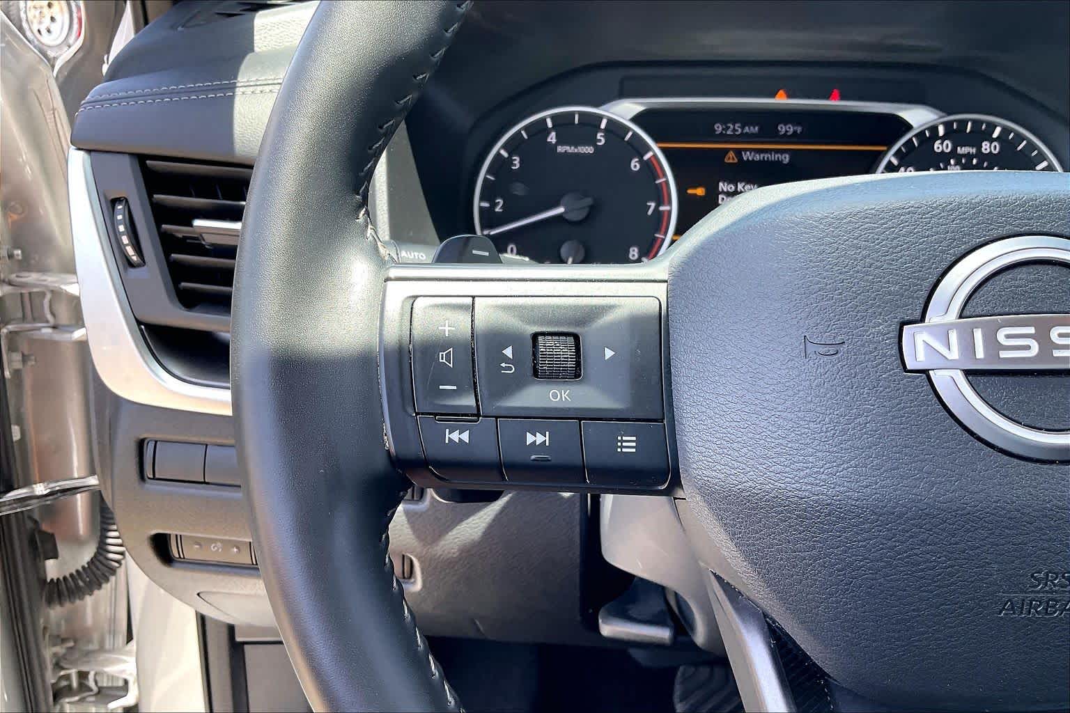 2025 Nissan Rogue SV Brilliant Silver Metallic at Sterling McCall Nissan