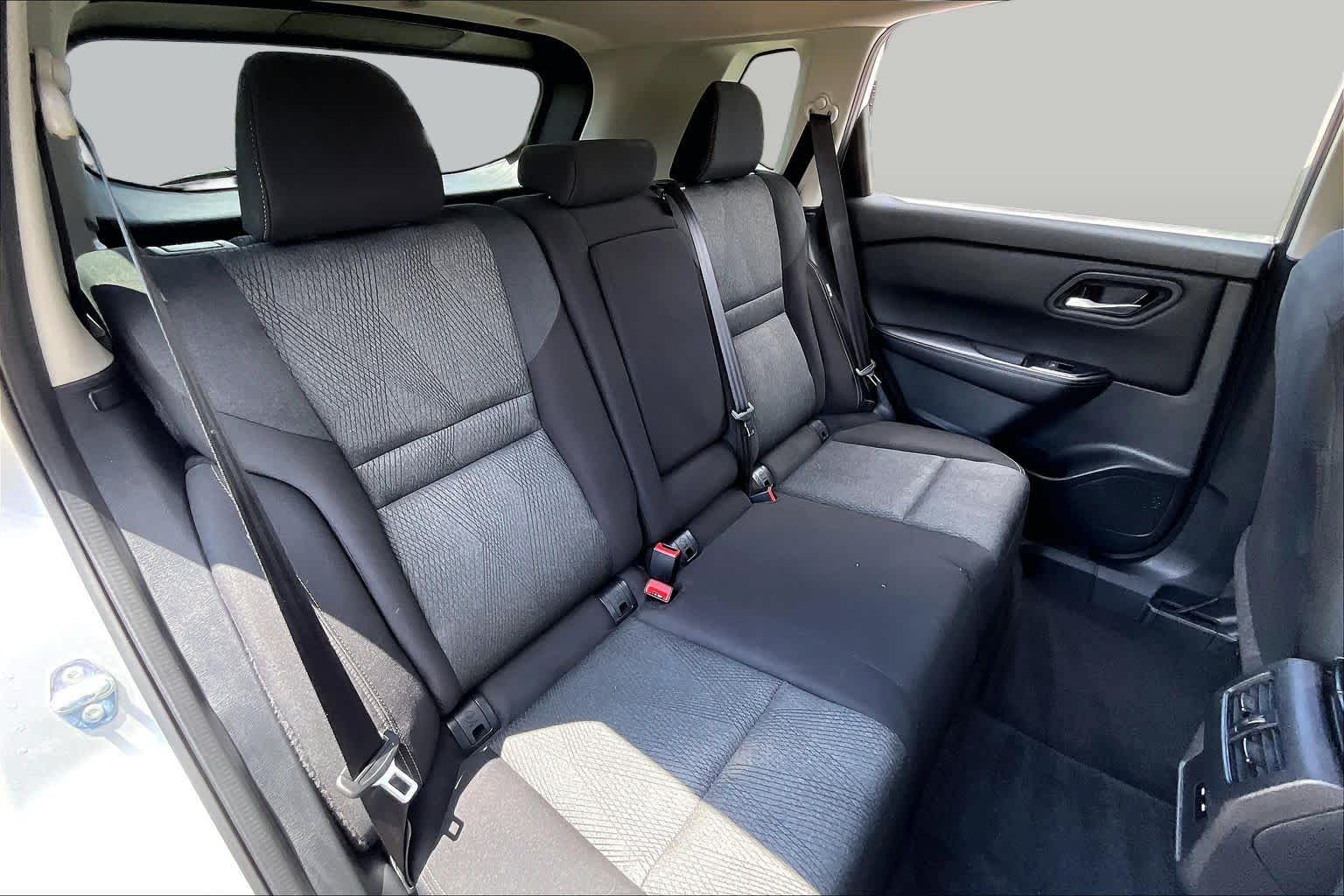 2025 Nissan Rogue SV Brilliant Silver Metallic at Sterling McCall Nissan