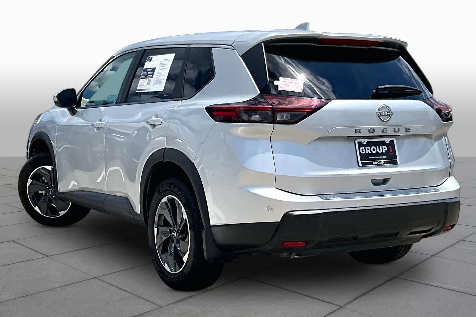 2025 Nissan Rogue SV Brilliant Silver Metallic at Sterling McCall Nissan