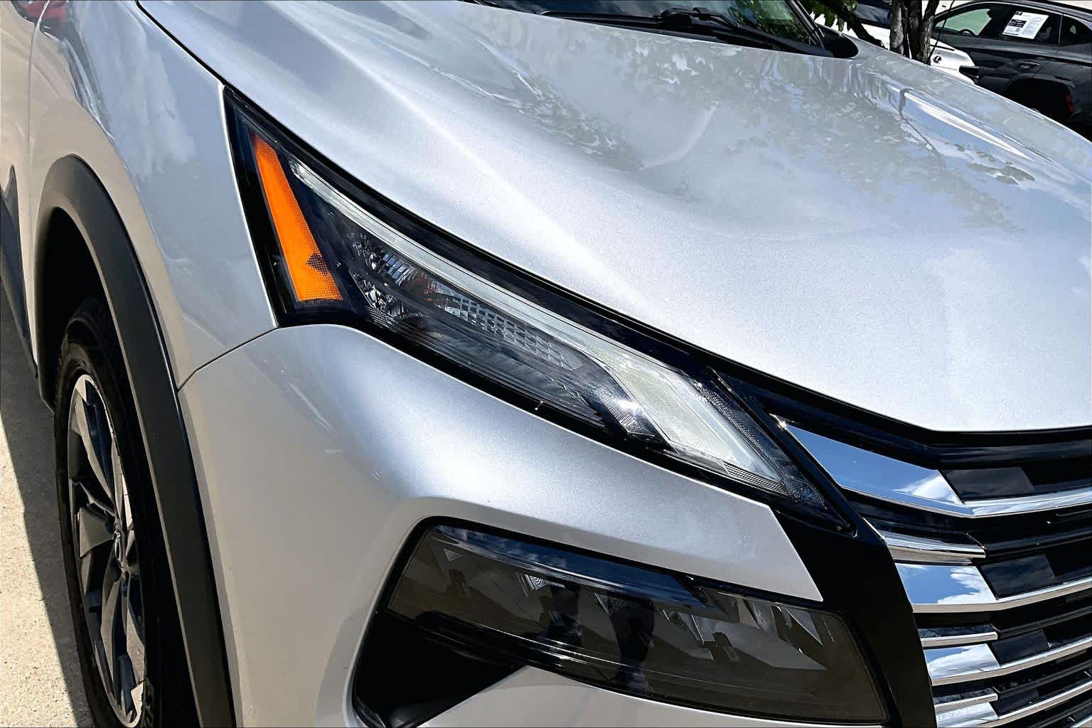 2025 Nissan Rogue SV Brilliant Silver Metallic at Sterling McCall Nissan