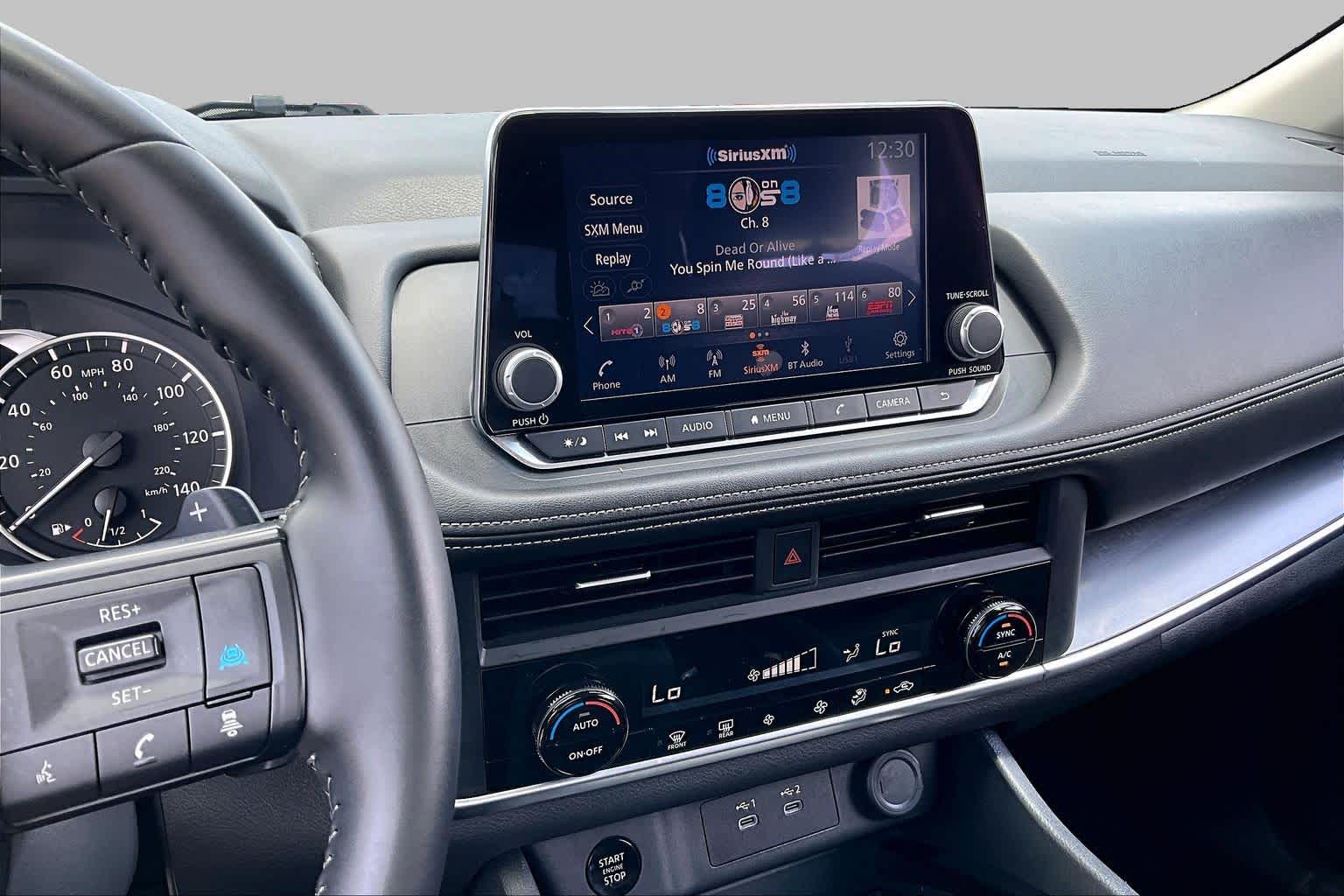 2025 Nissan Rogue SV Brilliant Silver Metallic at Sterling McCall Nissan