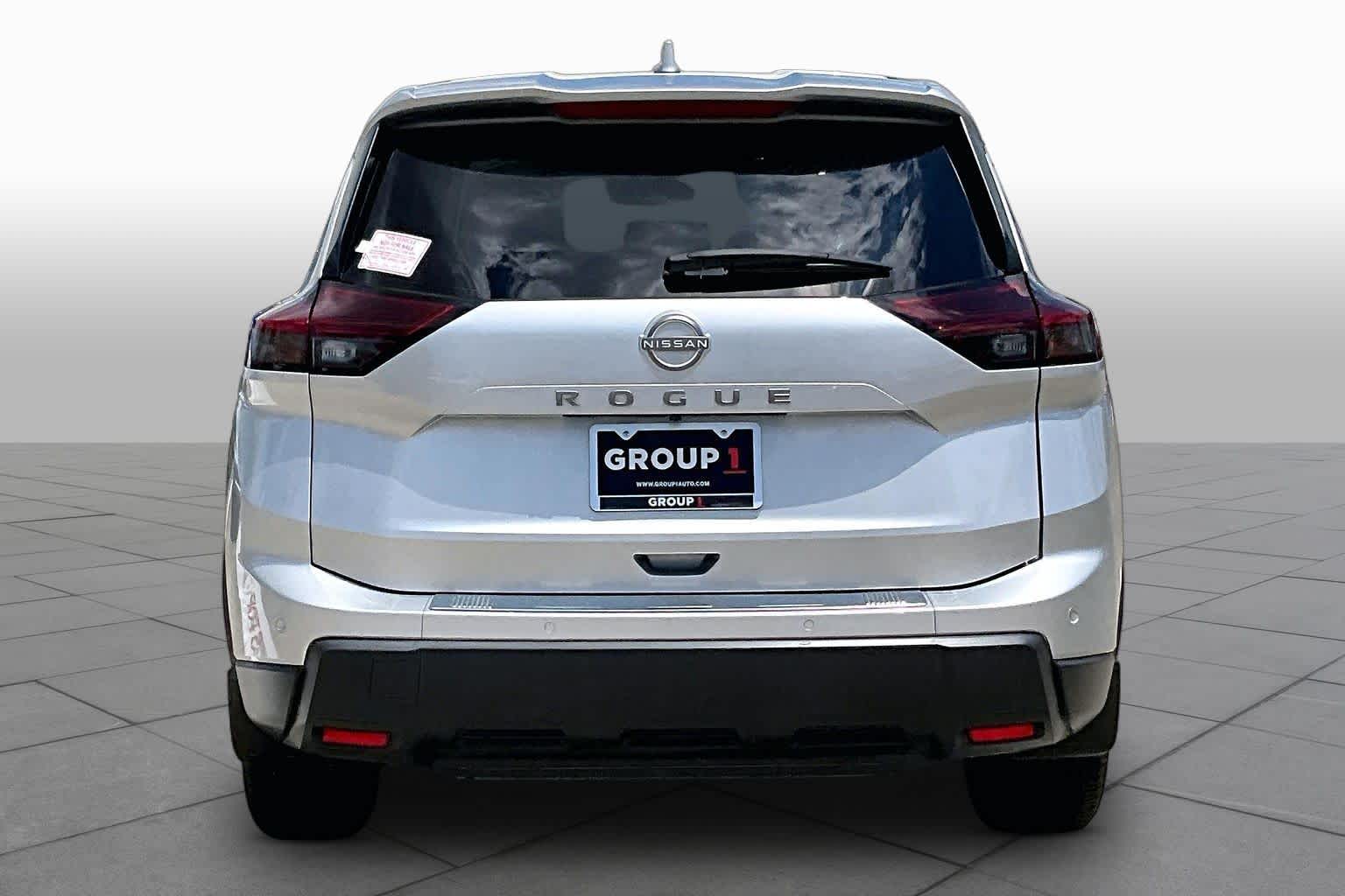 2025 Nissan Rogue SV Brilliant Silver Metallic at Sterling McCall Nissan