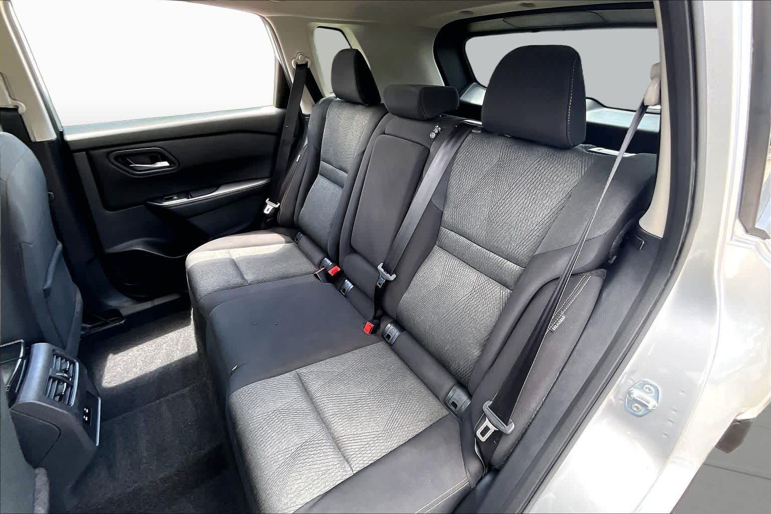 2025 Nissan Rogue SV Brilliant Silver Metallic at Sterling McCall Nissan