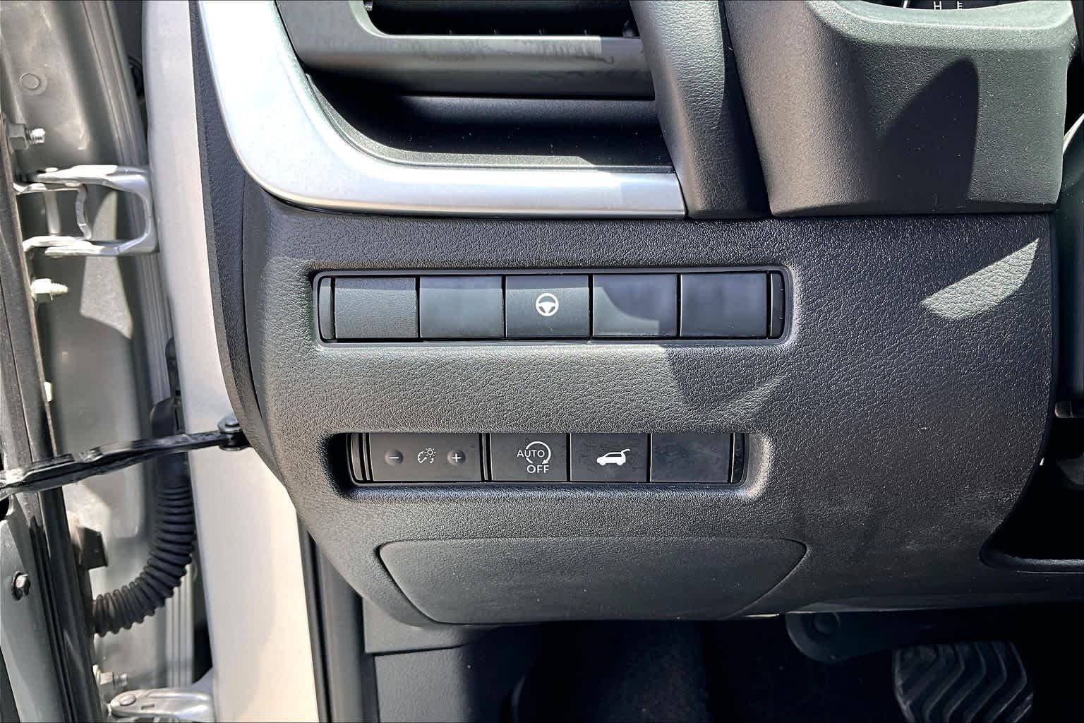 2025 Nissan Rogue SV Brilliant Silver Metallic at Sterling McCall Nissan