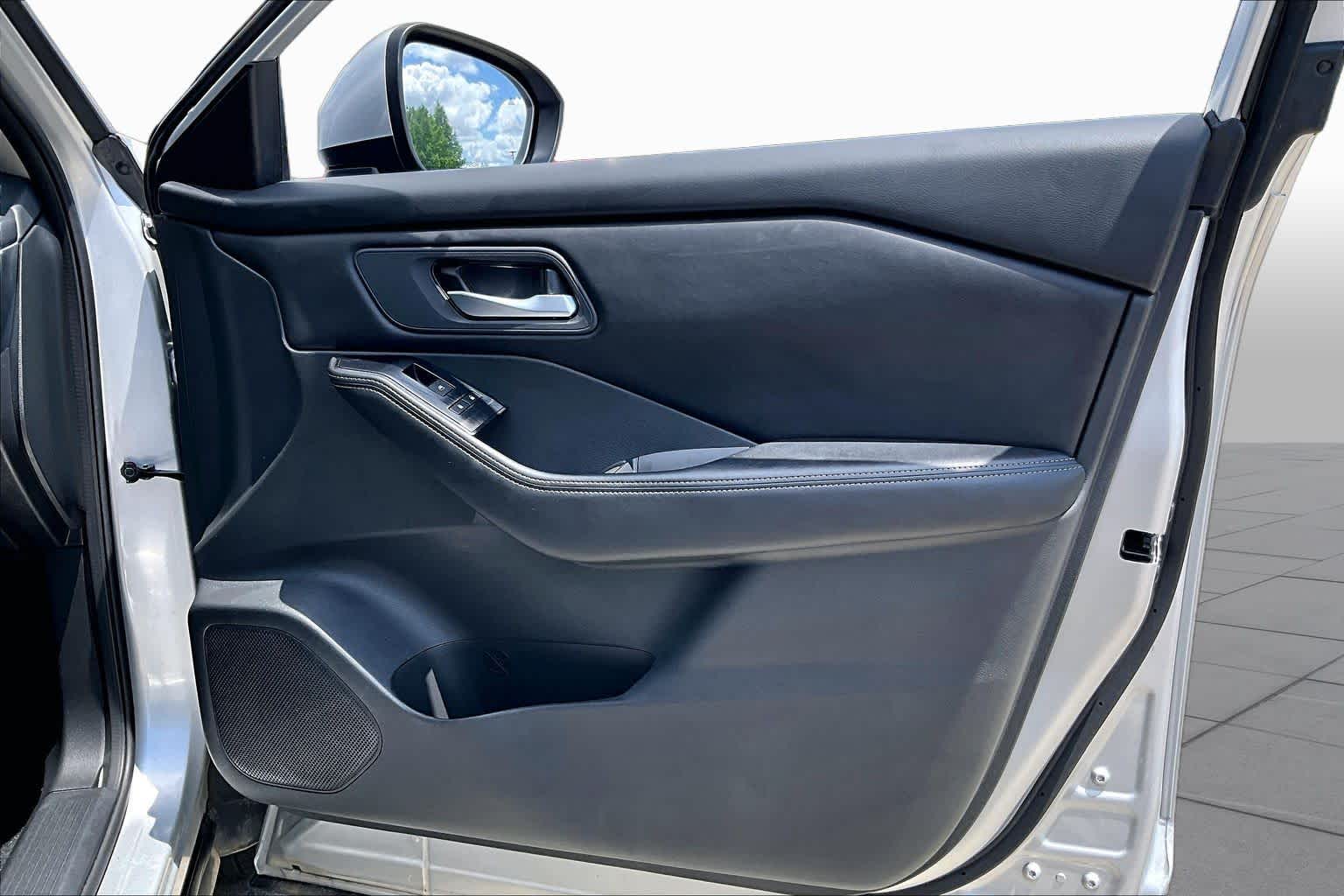 2025 Nissan Rogue SV Brilliant Silver Metallic at Sterling McCall Nissan