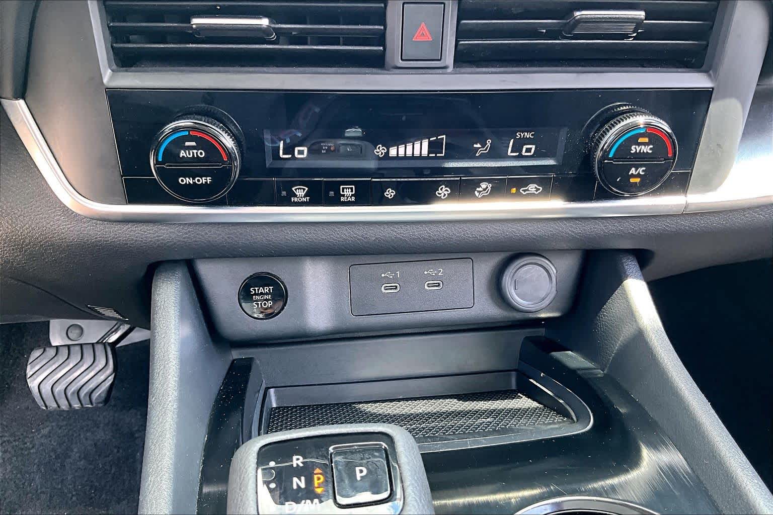 2025 Nissan Rogue SV Brilliant Silver Metallic at Sterling McCall Nissan