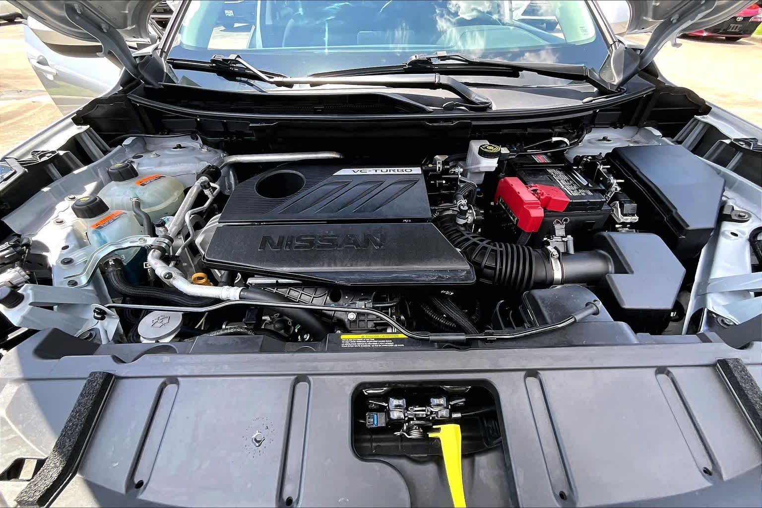 2025 Nissan Rogue SV Brilliant Silver Metallic at Sterling McCall Nissan