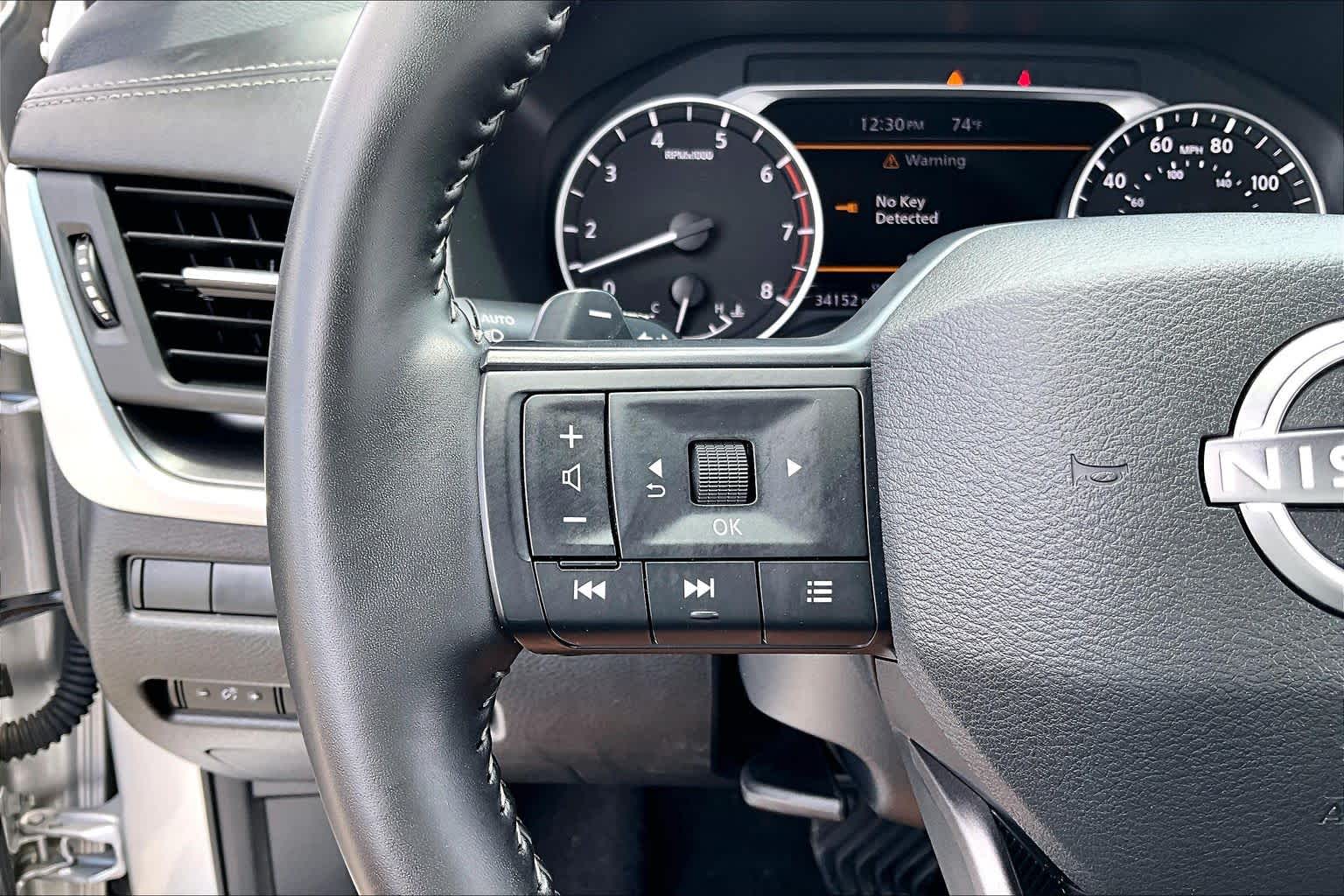2025 Nissan Rogue SV Brilliant Silver Metallic at Sterling McCall Nissan