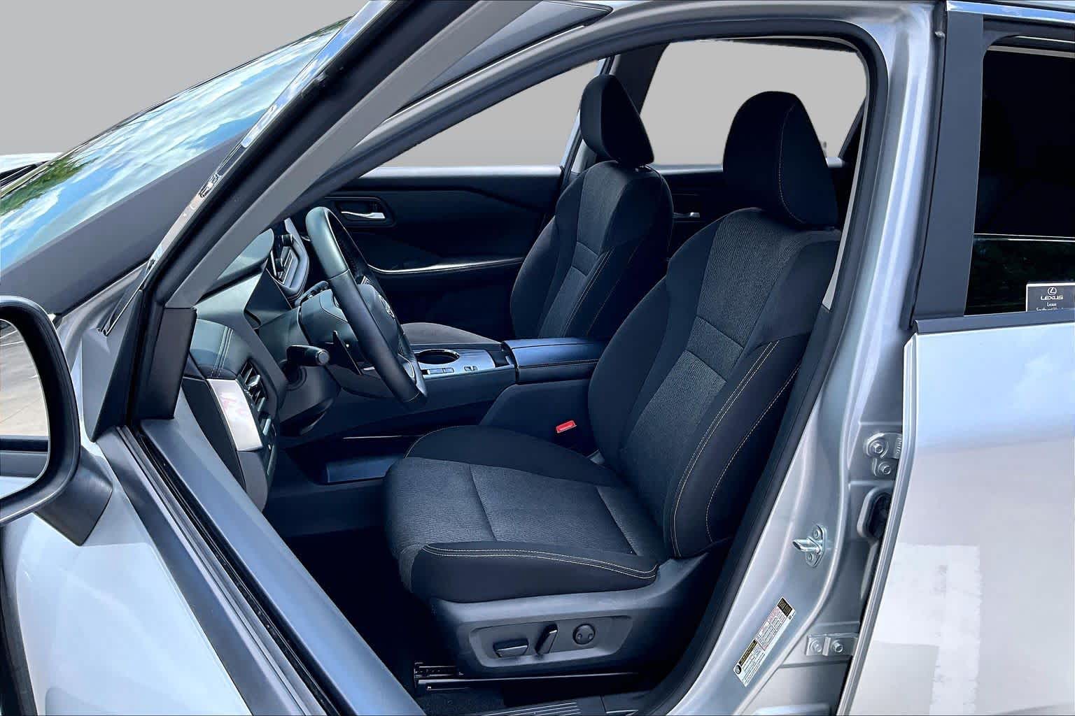 2025 Nissan Rogue SV Brilliant Silver Metallic at Sterling McCall Nissan