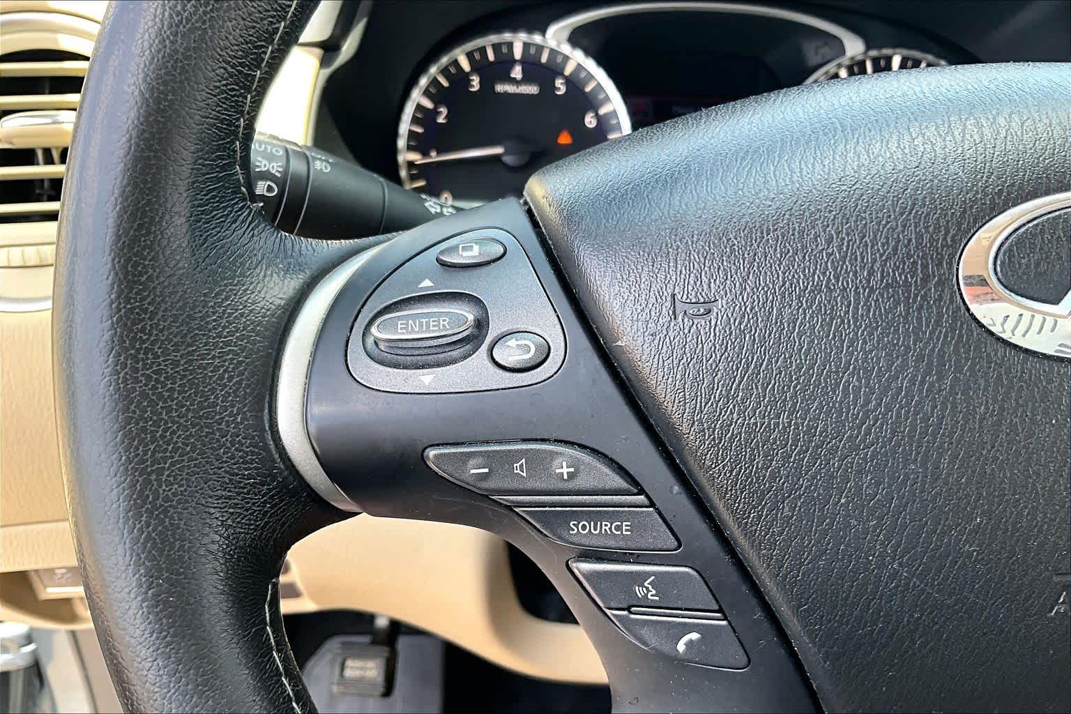 2019 INFINITI QX60 LUXE Hagane Blue at AutoNation Chrysler Jeep Dodge Ram Spring