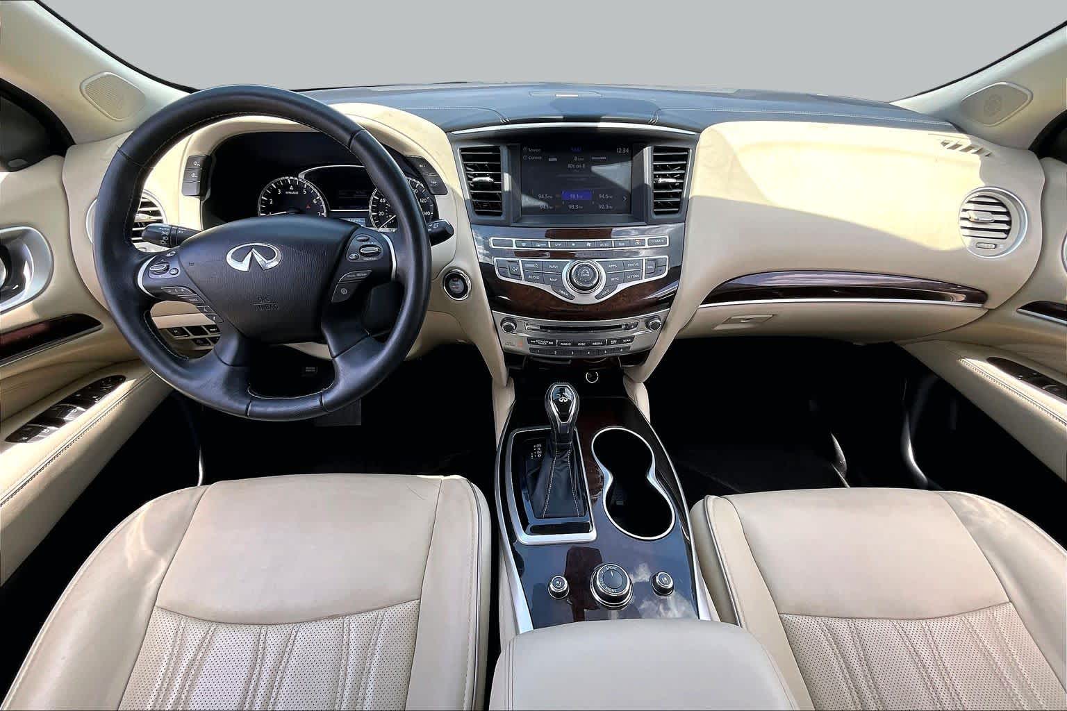 2019 INFINITI QX60 LUXE Hagane Blue at AutoNation Chrysler Jeep Dodge Ram Spring