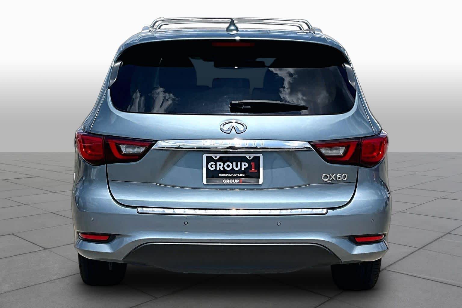 2019 INFINITI QX60 LUXE Hagane Blue at AutoNation Chrysler Jeep Dodge Ram Spring