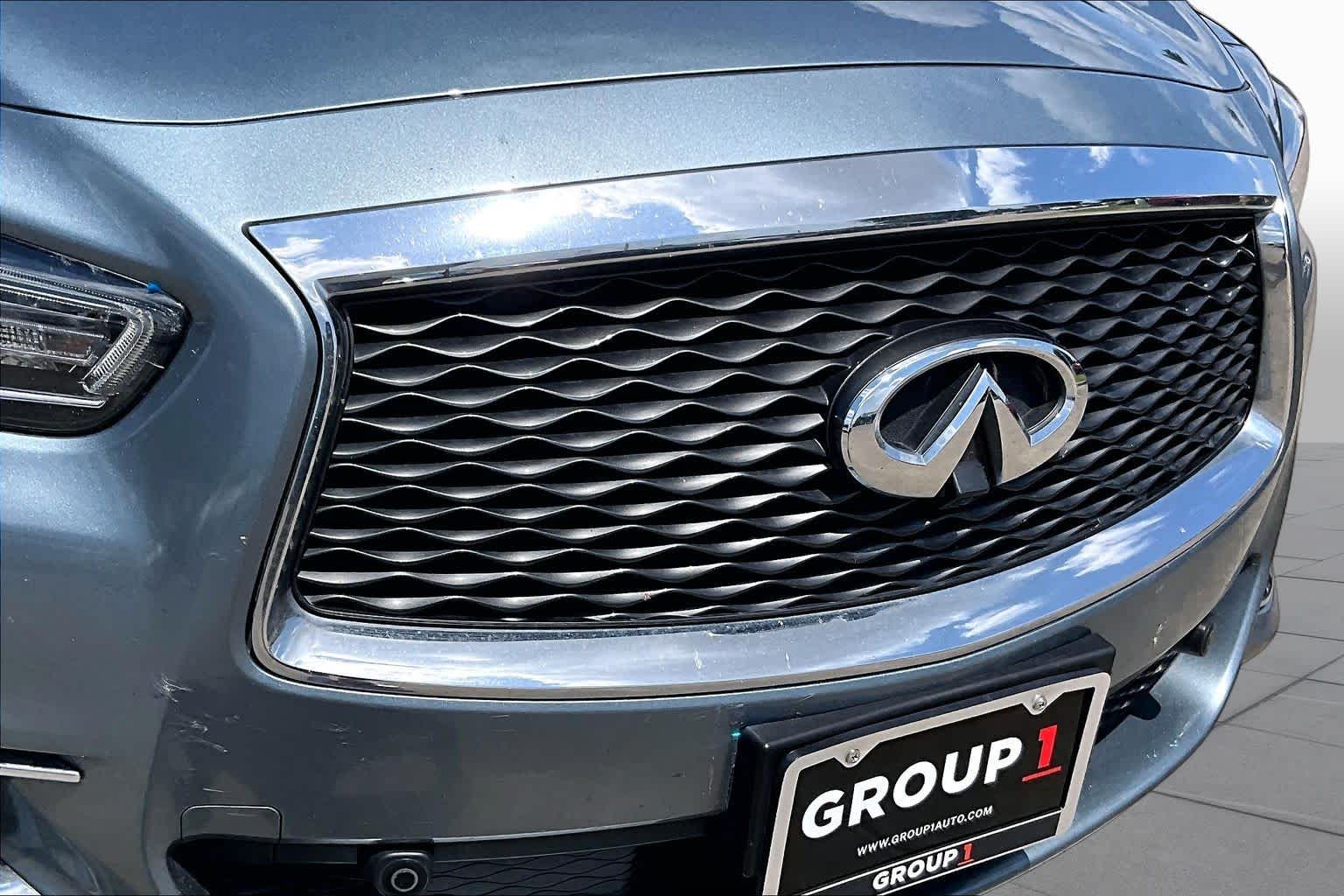 2019 INFINITI QX60 LUXE Hagane Blue at AutoNation Chrysler Jeep Dodge Ram Spring