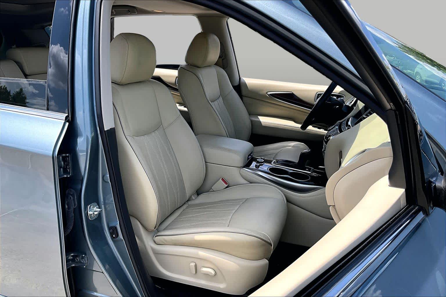 2019 INFINITI QX60 LUXE Hagane Blue at AutoNation Chrysler Jeep Dodge Ram Spring