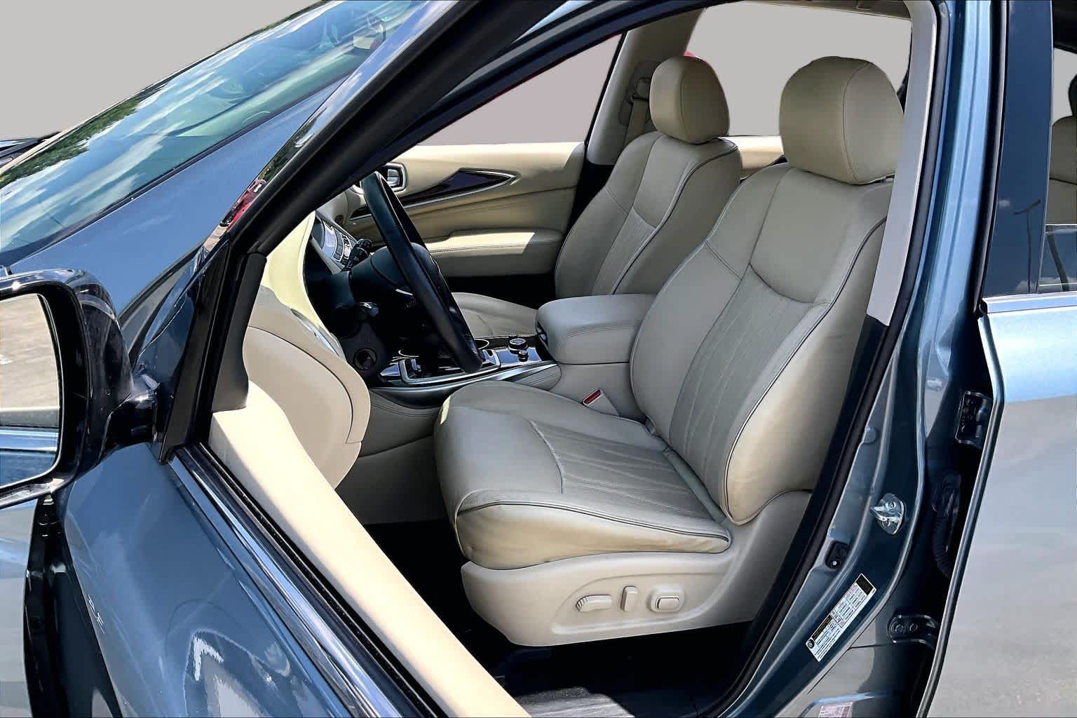 2019 INFINITI QX60 LUXE Hagane Blue at AutoNation Chrysler Jeep Dodge Ram Spring
