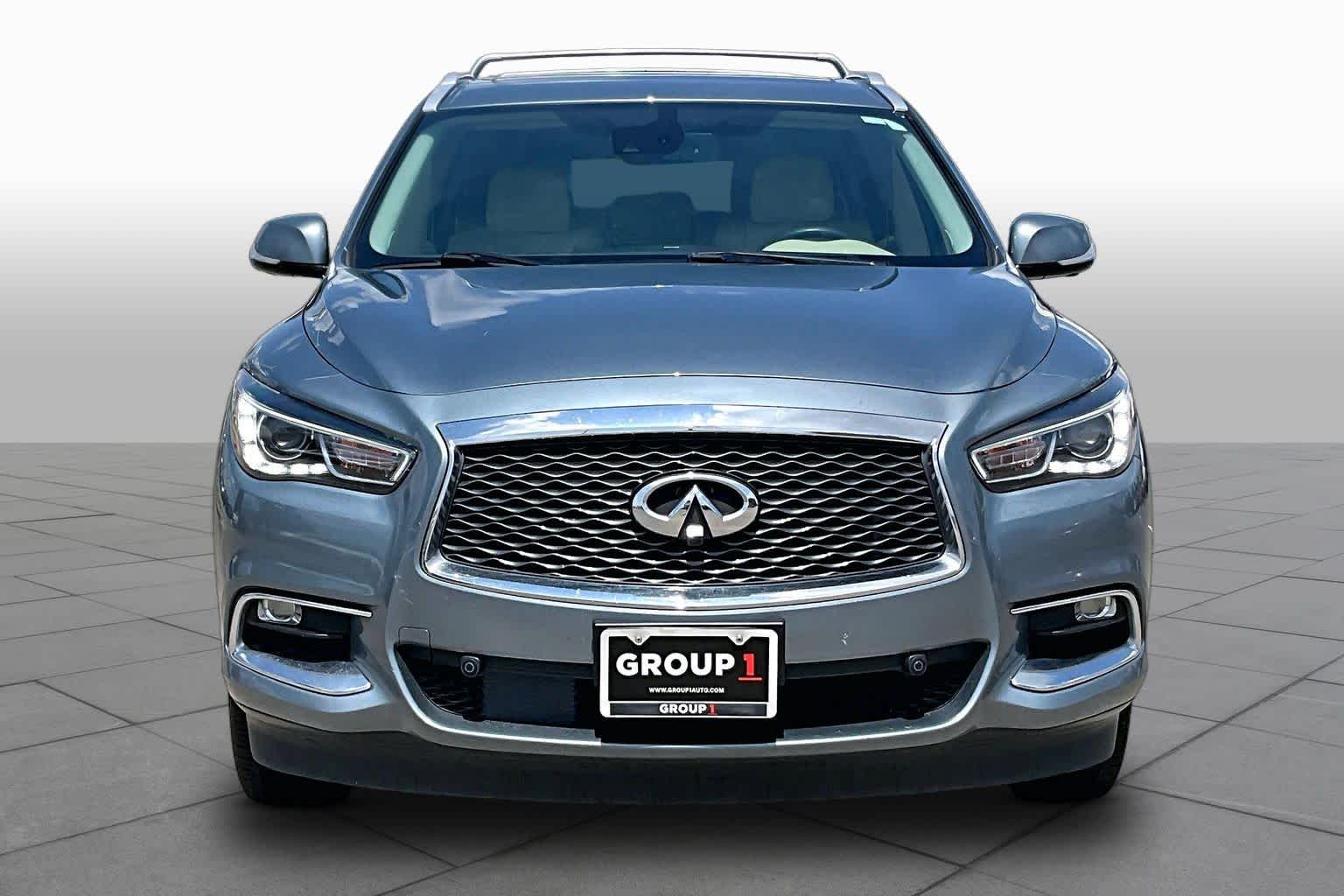 2019 INFINITI QX60 LUXE Hagane Blue at AutoNation Chrysler Jeep Dodge Ram Spring