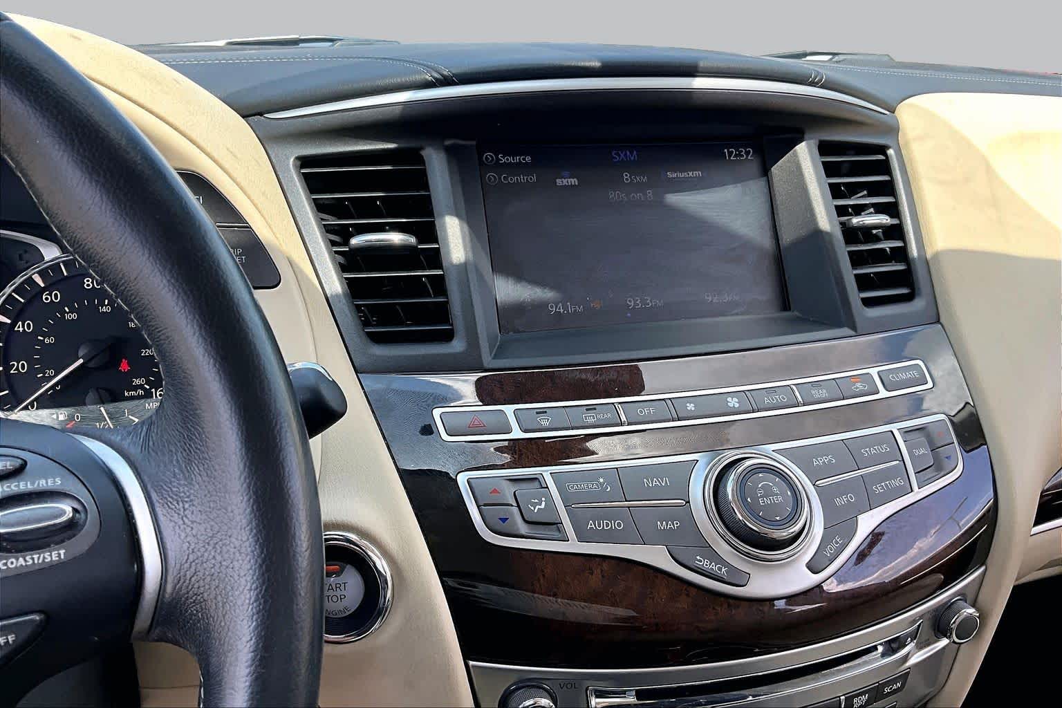 2019 INFINITI QX60 LUXE Hagane Blue at AutoNation Chrysler Jeep Dodge Ram Spring