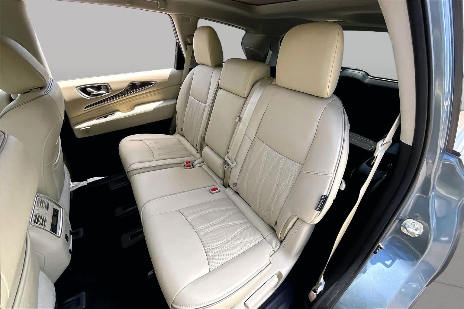 2019 INFINITI QX60 LUXE Hagane Blue at AutoNation Chrysler Jeep Dodge Ram Spring
