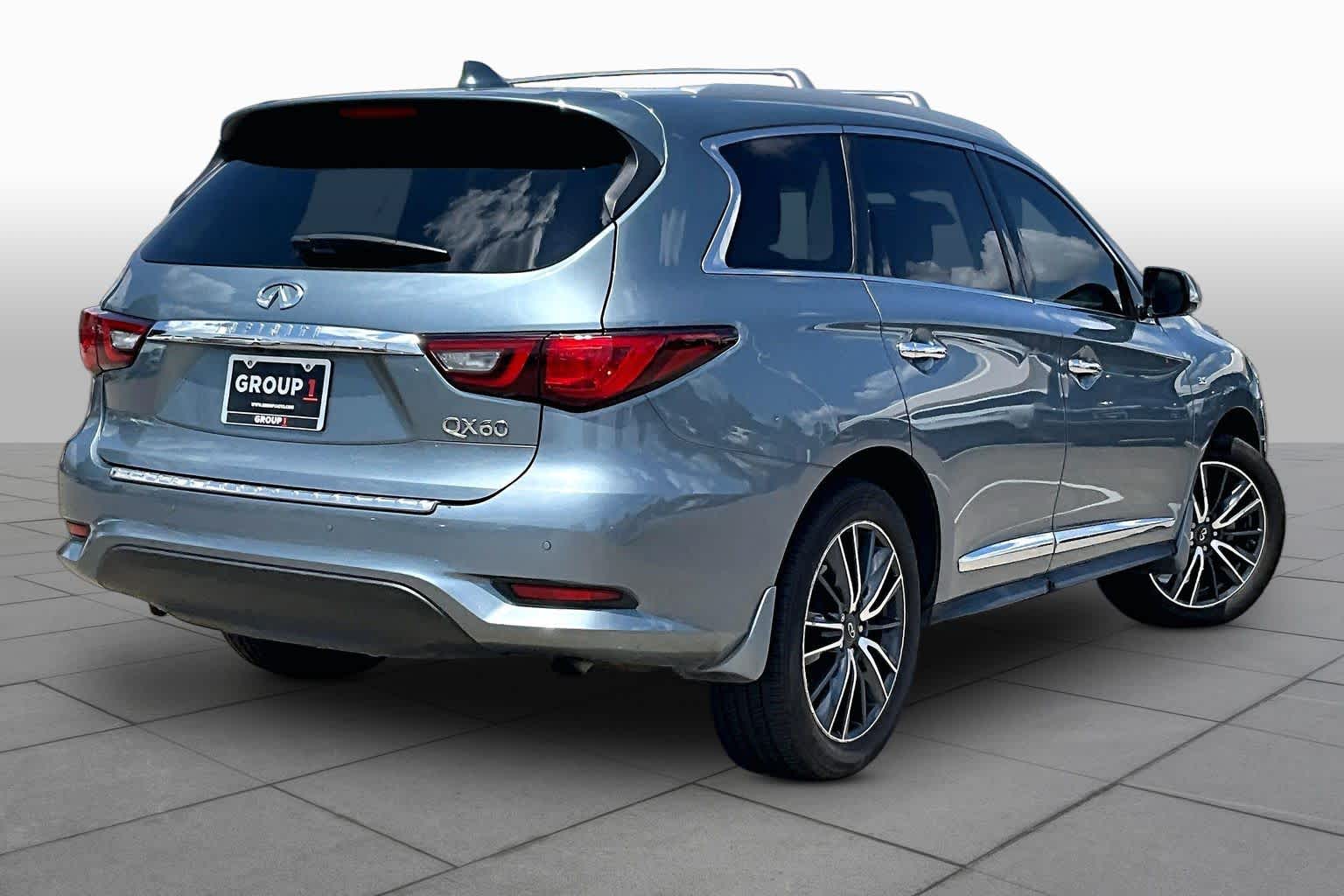 2019 INFINITI QX60 LUXE Hagane Blue at AutoNation Chrysler Jeep Dodge Ram Spring
