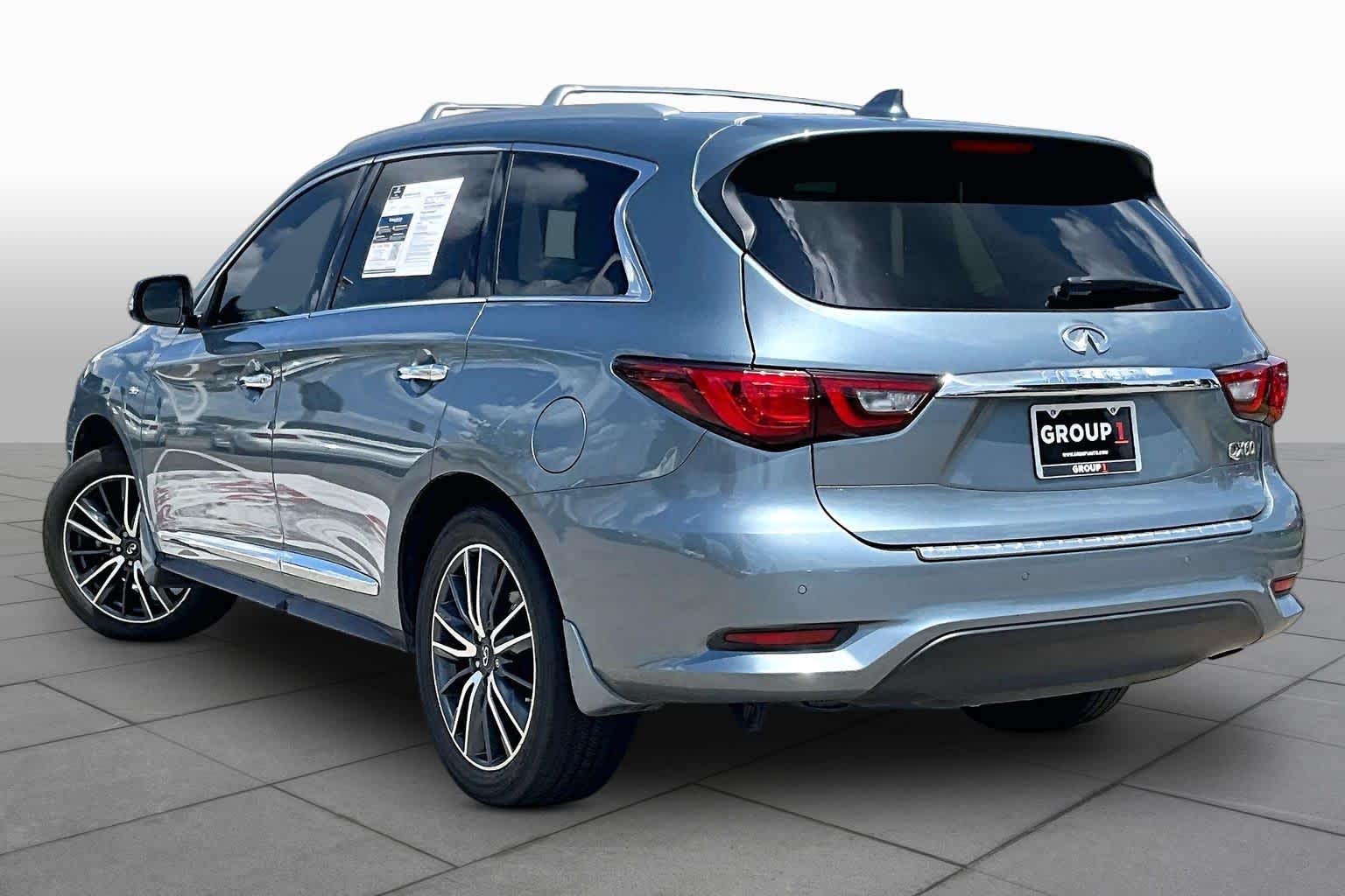 2019 INFINITI QX60 LUXE Hagane Blue at AutoNation Chrysler Jeep Dodge Ram Spring