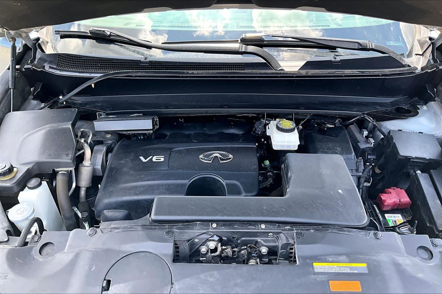 2019 INFINITI QX60 LUXE Hagane Blue at AutoNation Chrysler Jeep Dodge Ram Spring