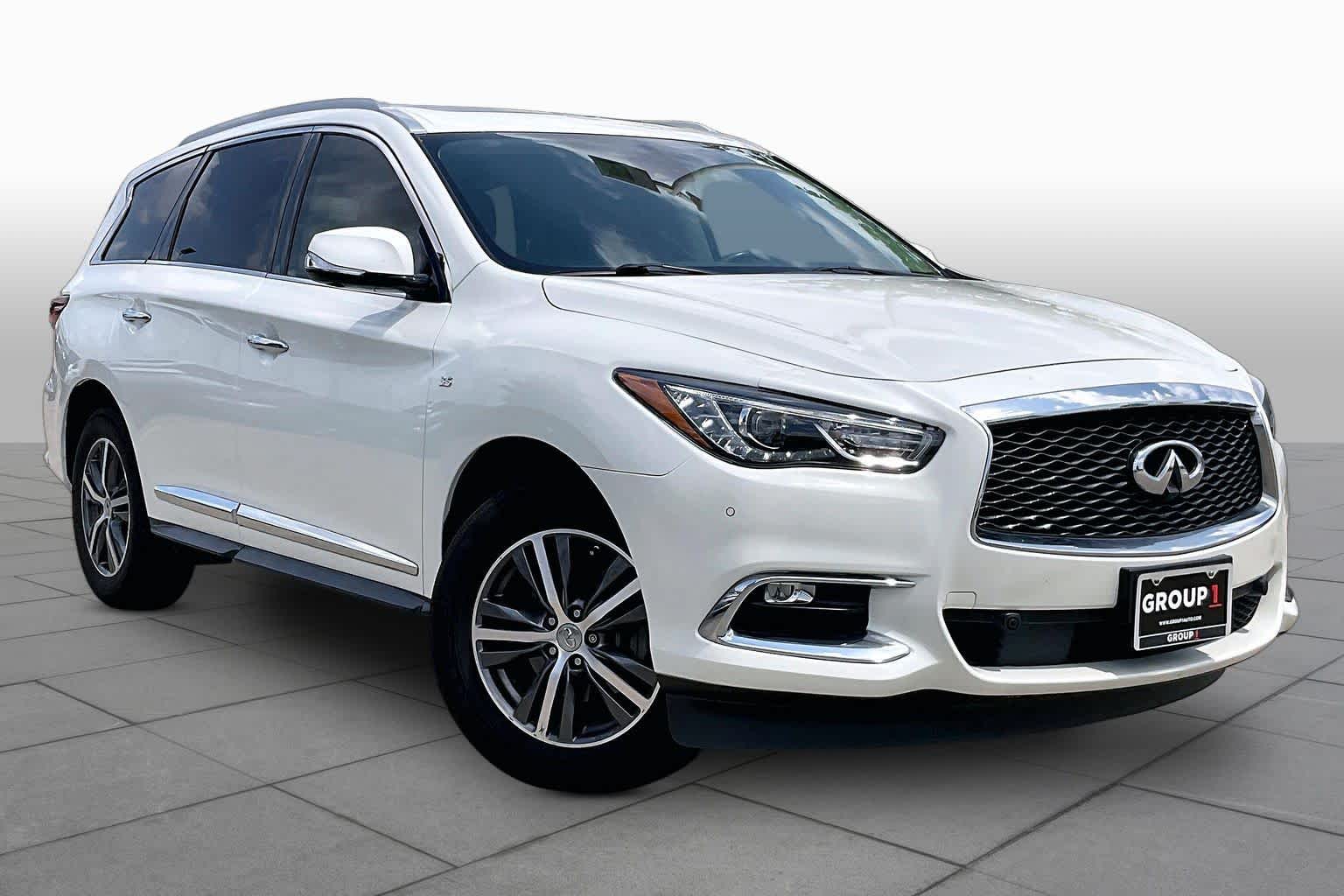 2019 INFINITI QX60 LUXE Majestic White at Lexus Southwest Houston