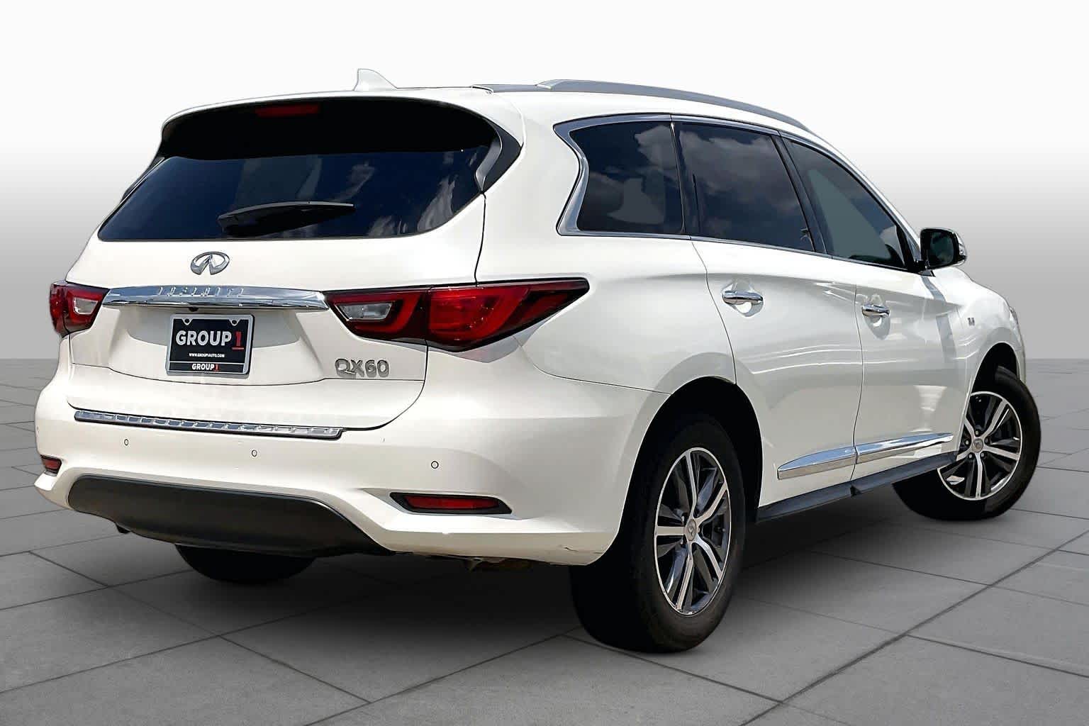 2019 INFINITI QX60 LUXE Majestic White at Lexus Southwest Houston