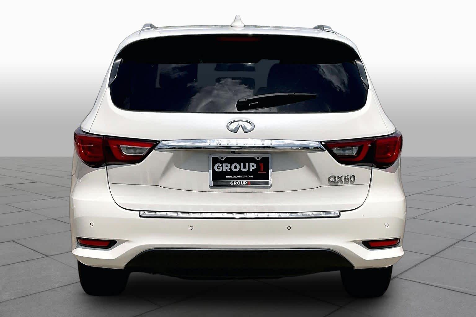 2019 INFINITI QX60 LUXE Majestic White at Lexus Southwest Houston