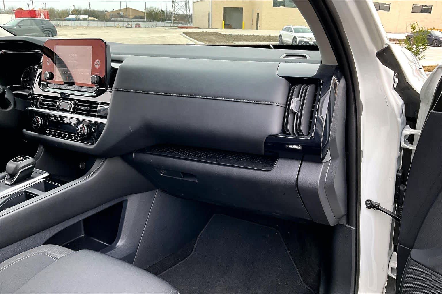 2025 Nissan Pathfinder SV Glacier White at Sterling McCall Nissan