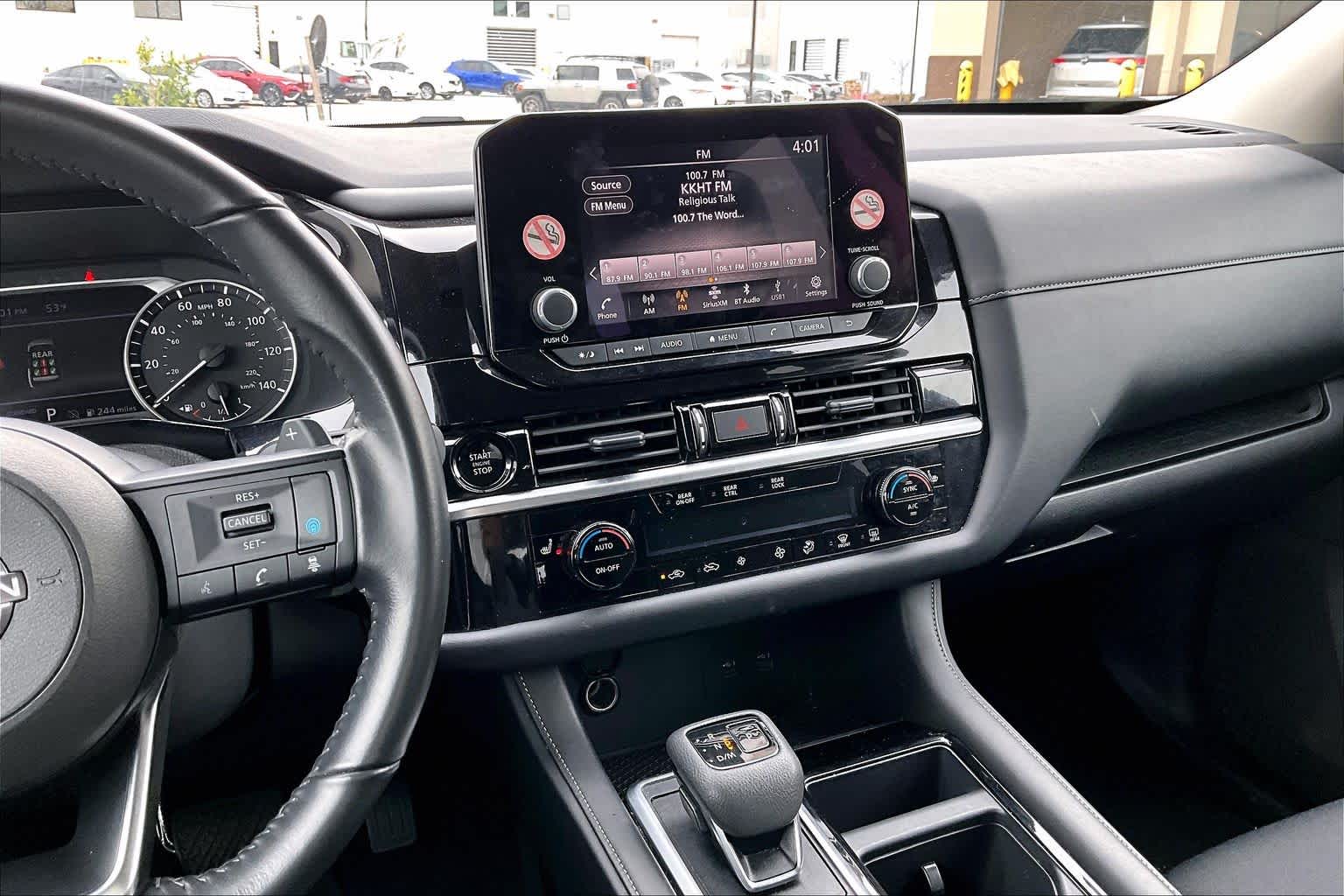 2025 Nissan Pathfinder SV Glacier White at Sterling McCall Nissan