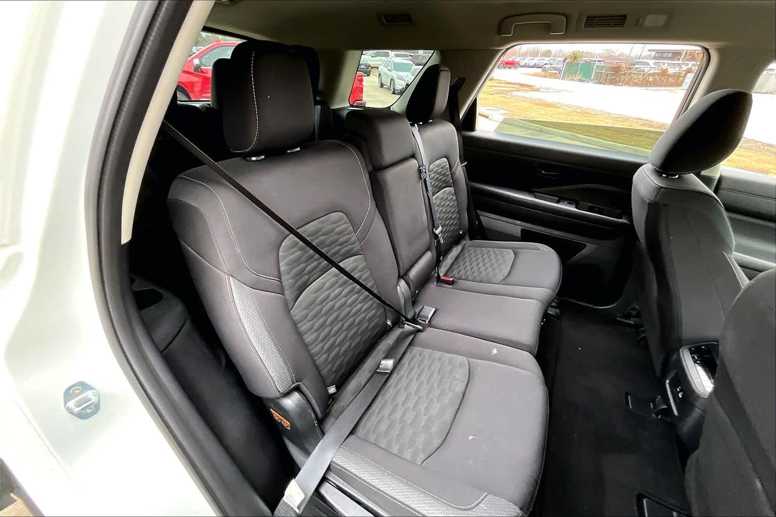 2025 Nissan Pathfinder SV Glacier White at Sterling McCall Nissan
