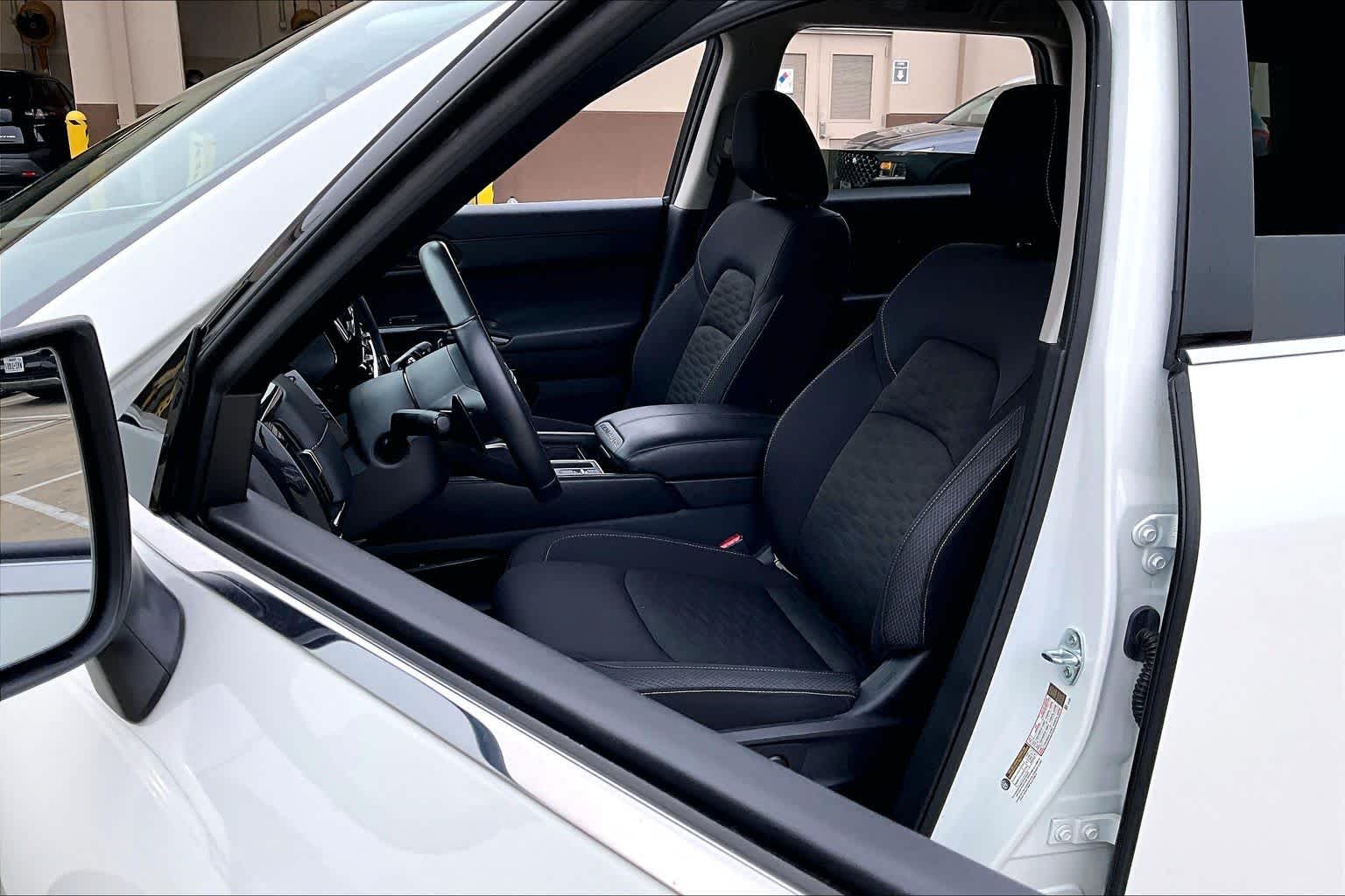 2025 Nissan Pathfinder SV Glacier White at Sterling McCall Nissan