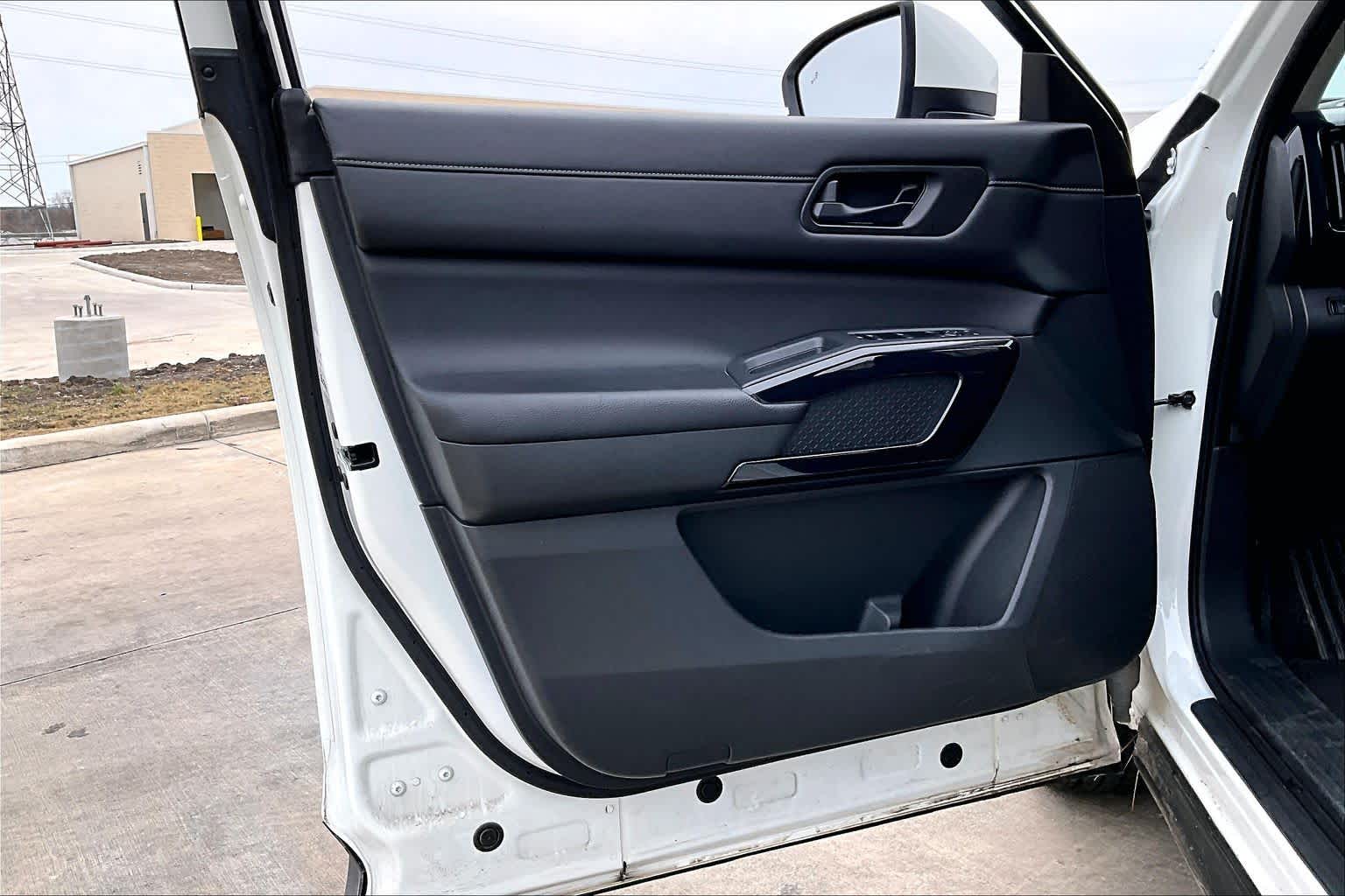 2025 Nissan Pathfinder SV Glacier White at Sterling McCall Nissan