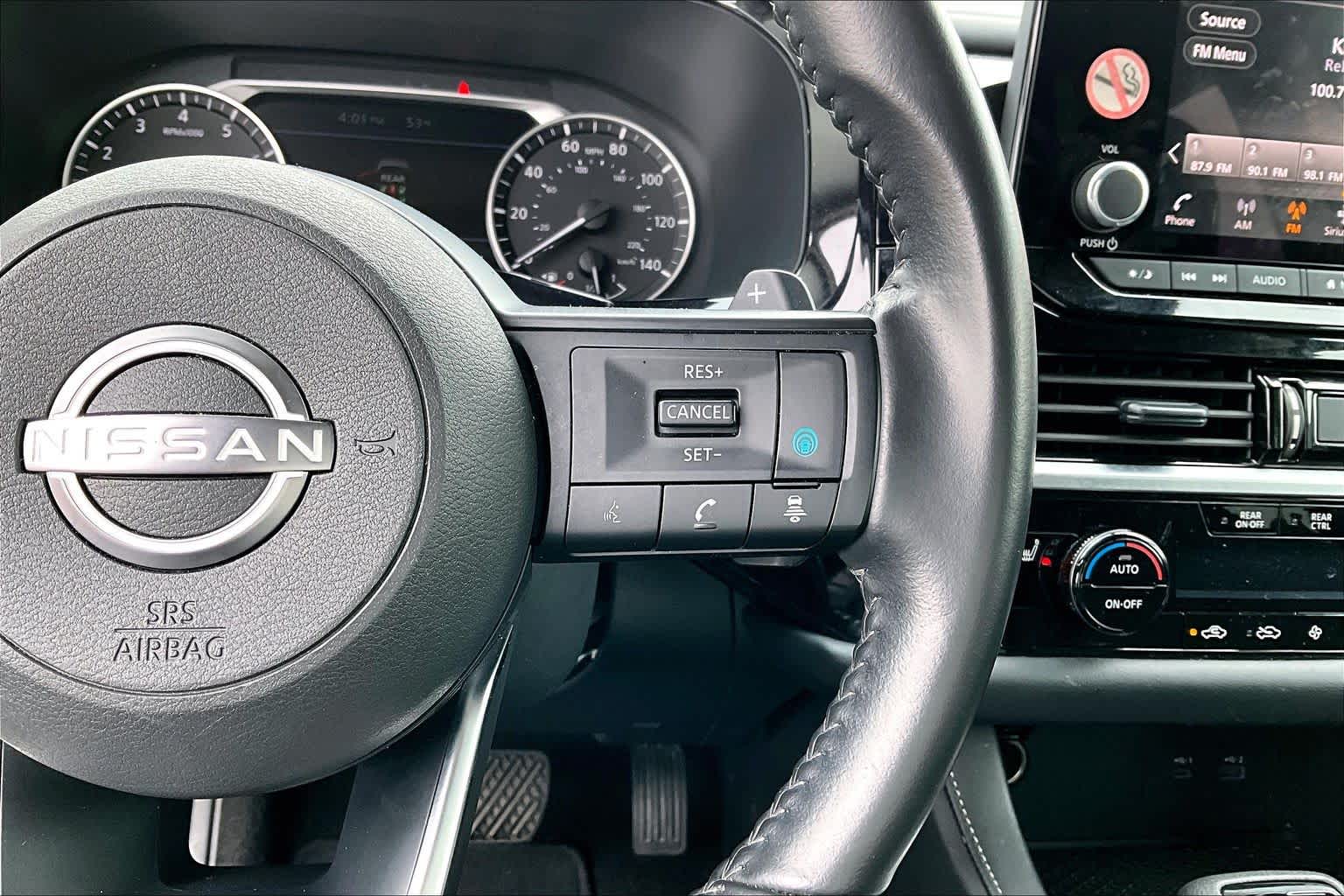 2025 Nissan Pathfinder SV Glacier White at Sterling McCall Nissan