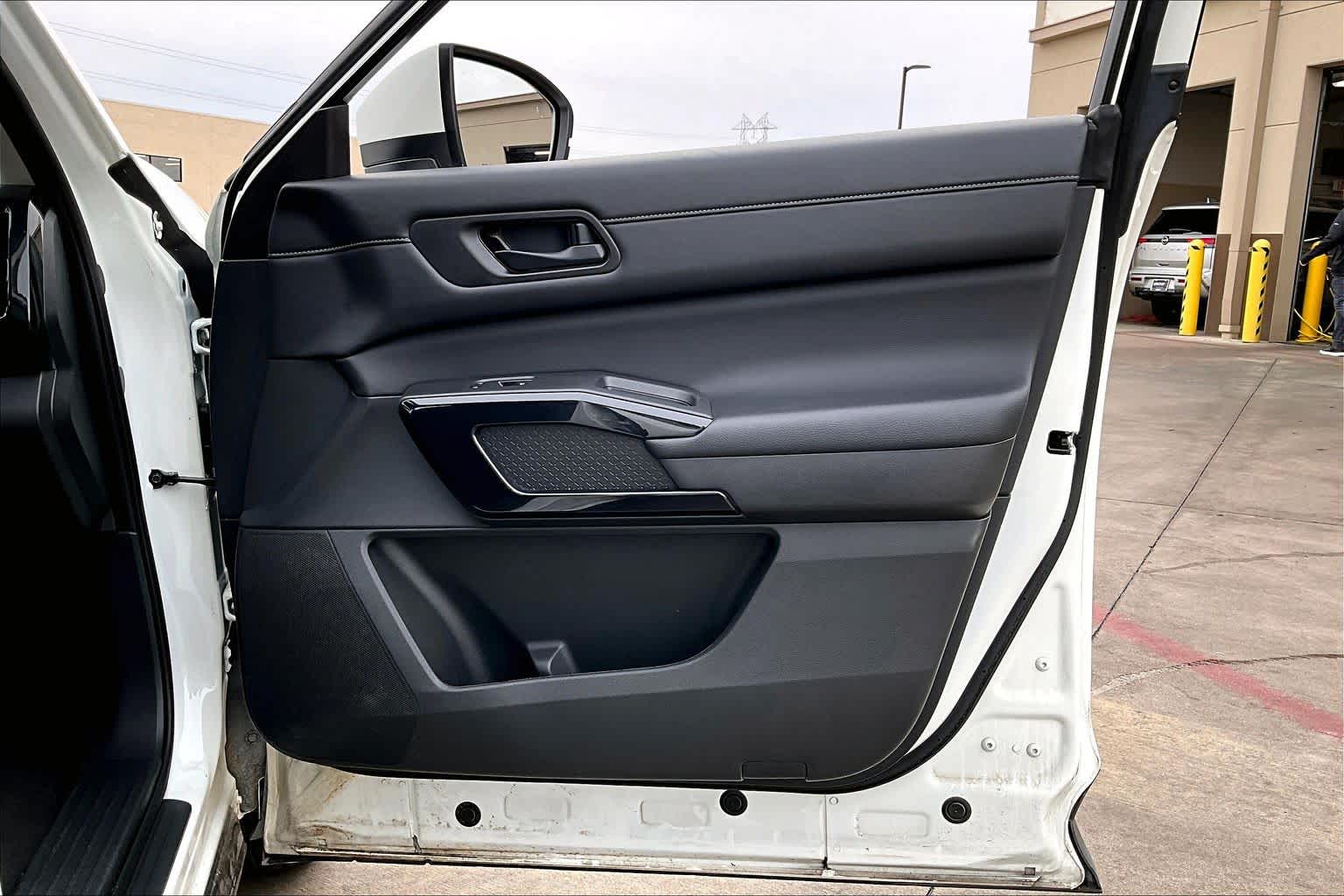 2025 Nissan Pathfinder SV Glacier White at Sterling McCall Nissan