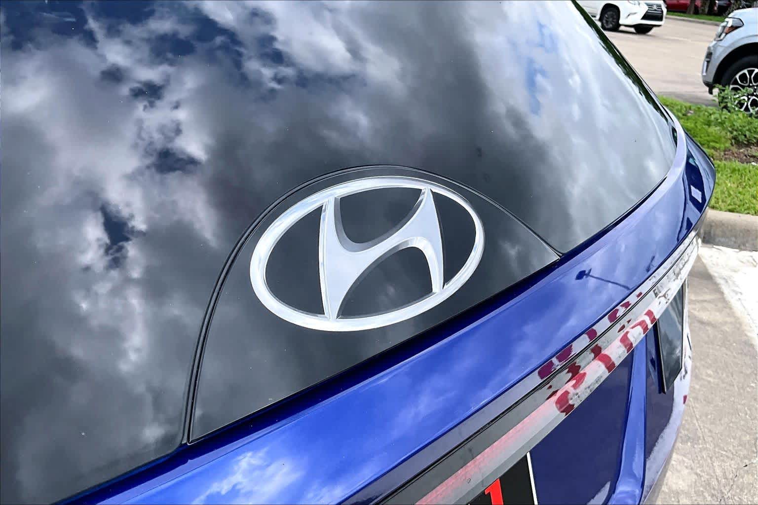 2023 Hyundai Tucson Limited Intense Blue at Tomball Ford