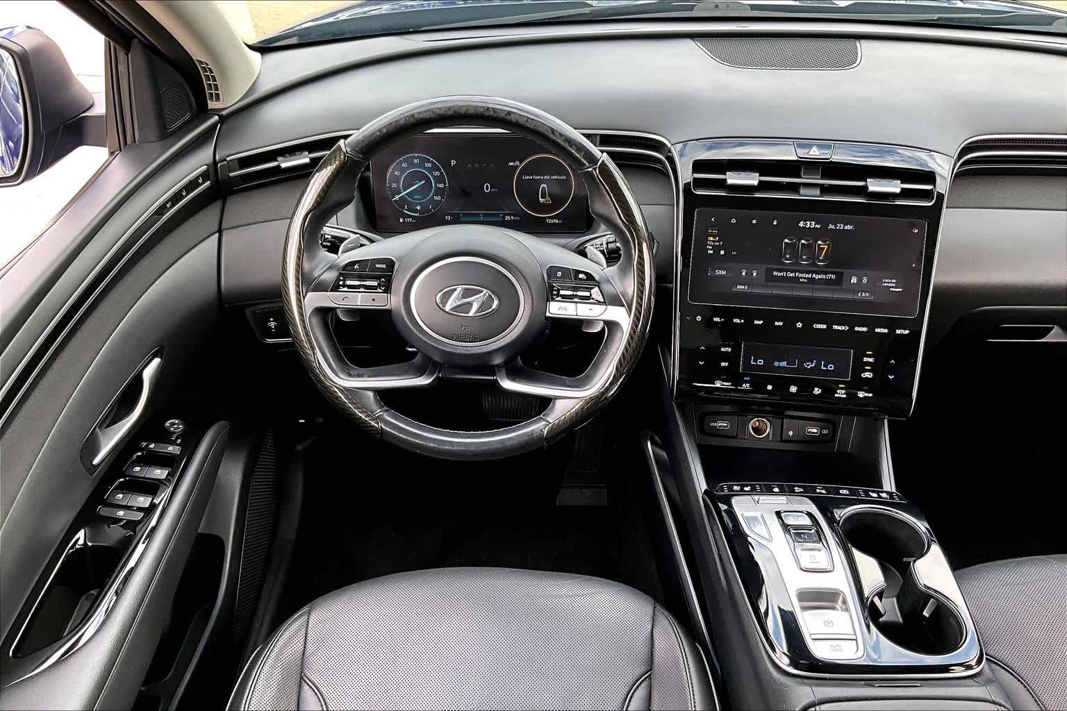 2023 Hyundai Tucson Limited Intense Blue at Tomball Ford
