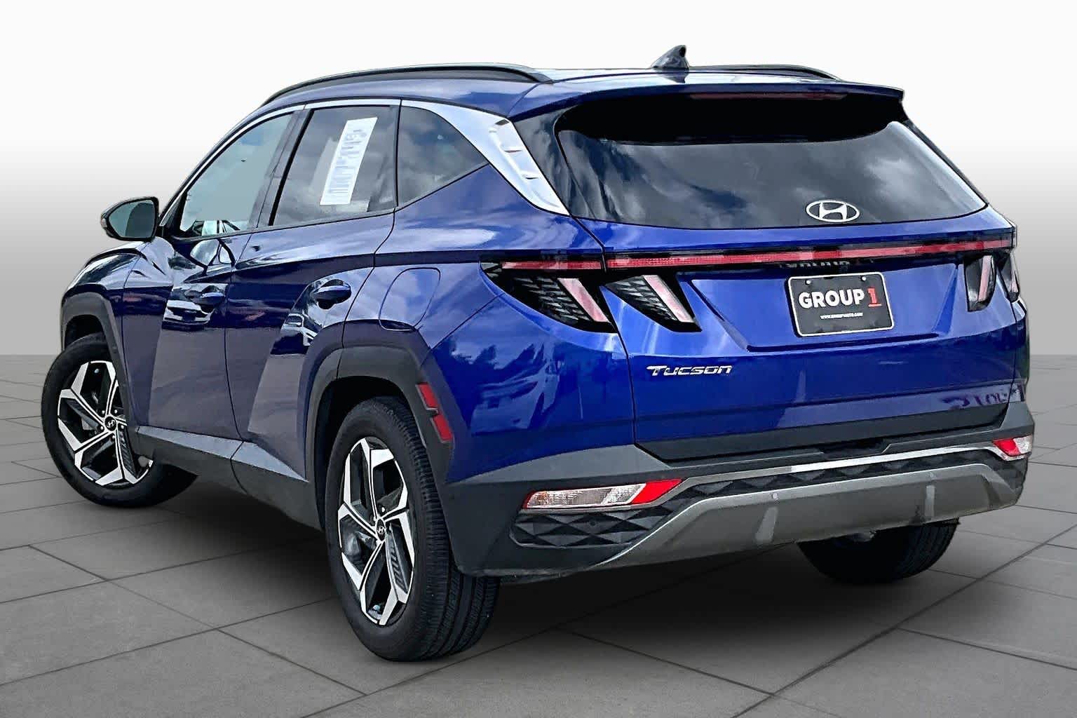 2023 Hyundai Tucson Limited Intense Blue at Tomball Ford