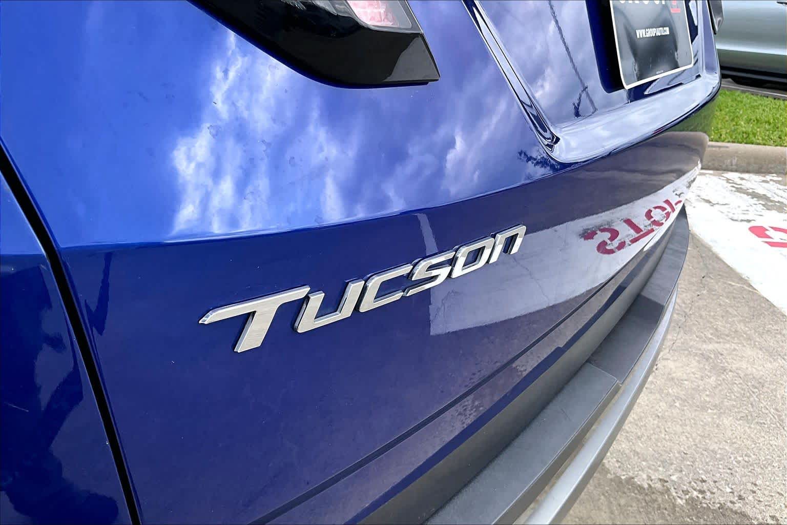 2023 Hyundai Tucson Limited Intense Blue at Tomball Ford