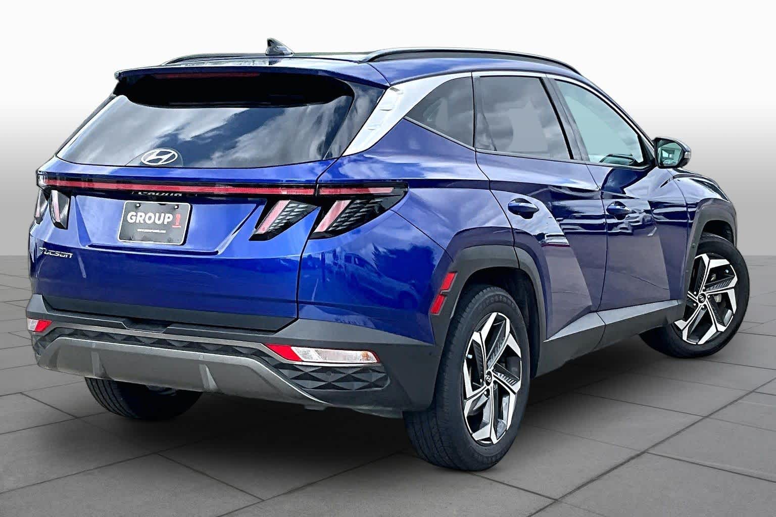 2023 Hyundai Tucson Limited Intense Blue at Tomball Ford