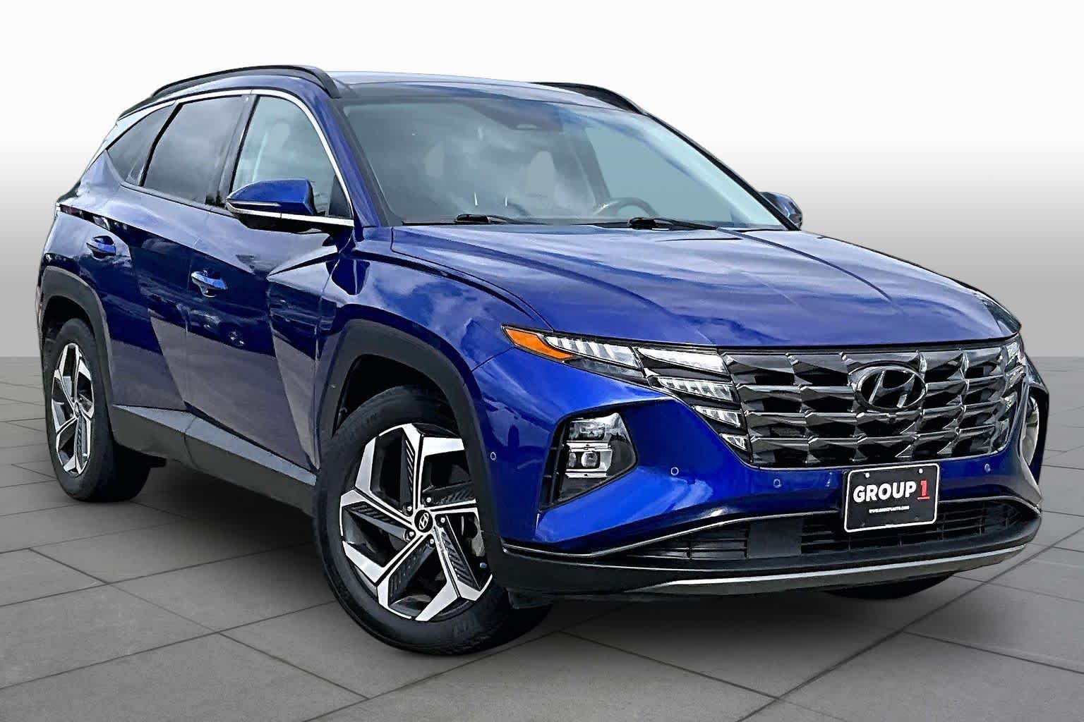 2023 Hyundai Tucson Limited Intense Blue at Tomball Ford