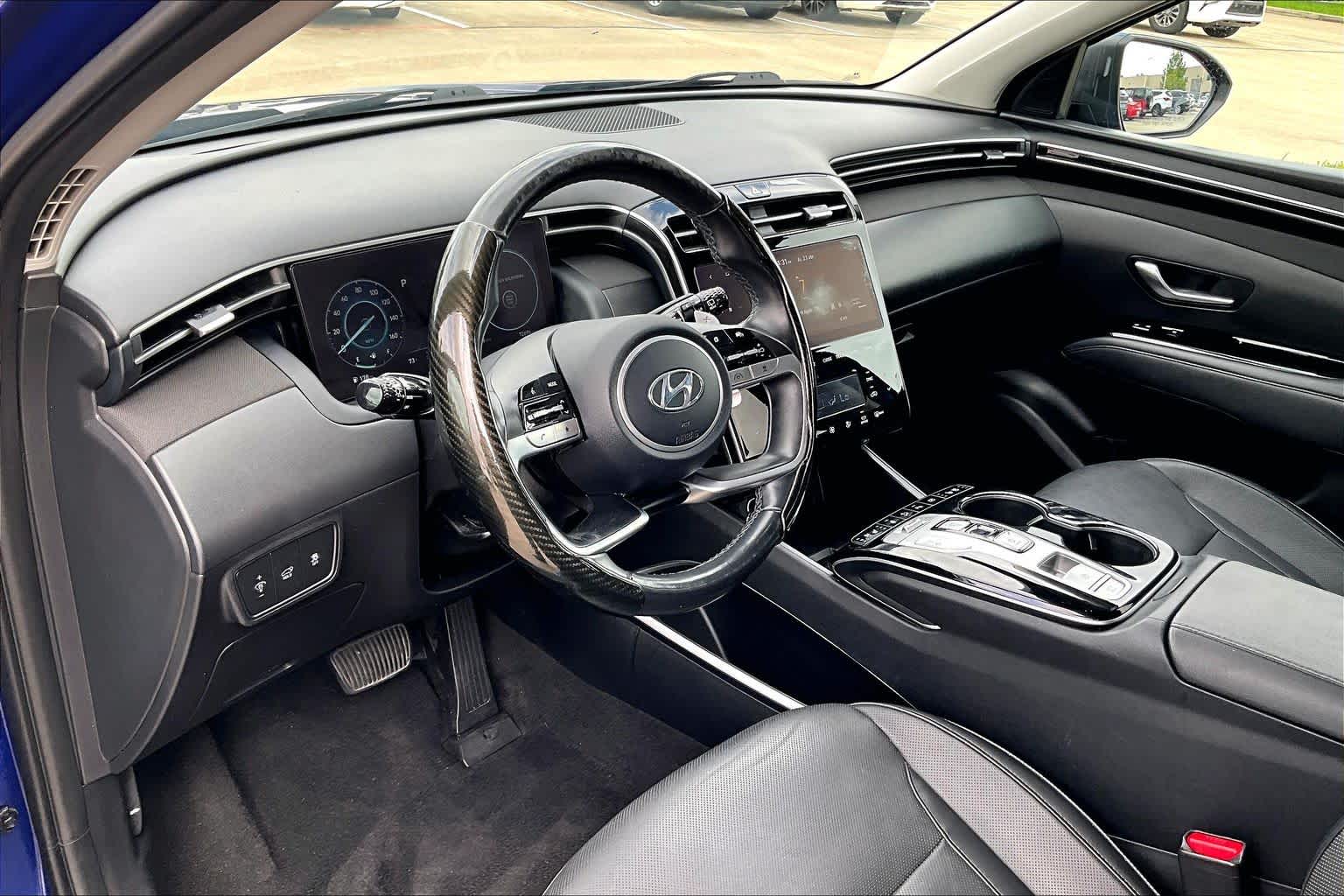 2023 Hyundai Tucson Limited Intense Blue at Tomball Ford