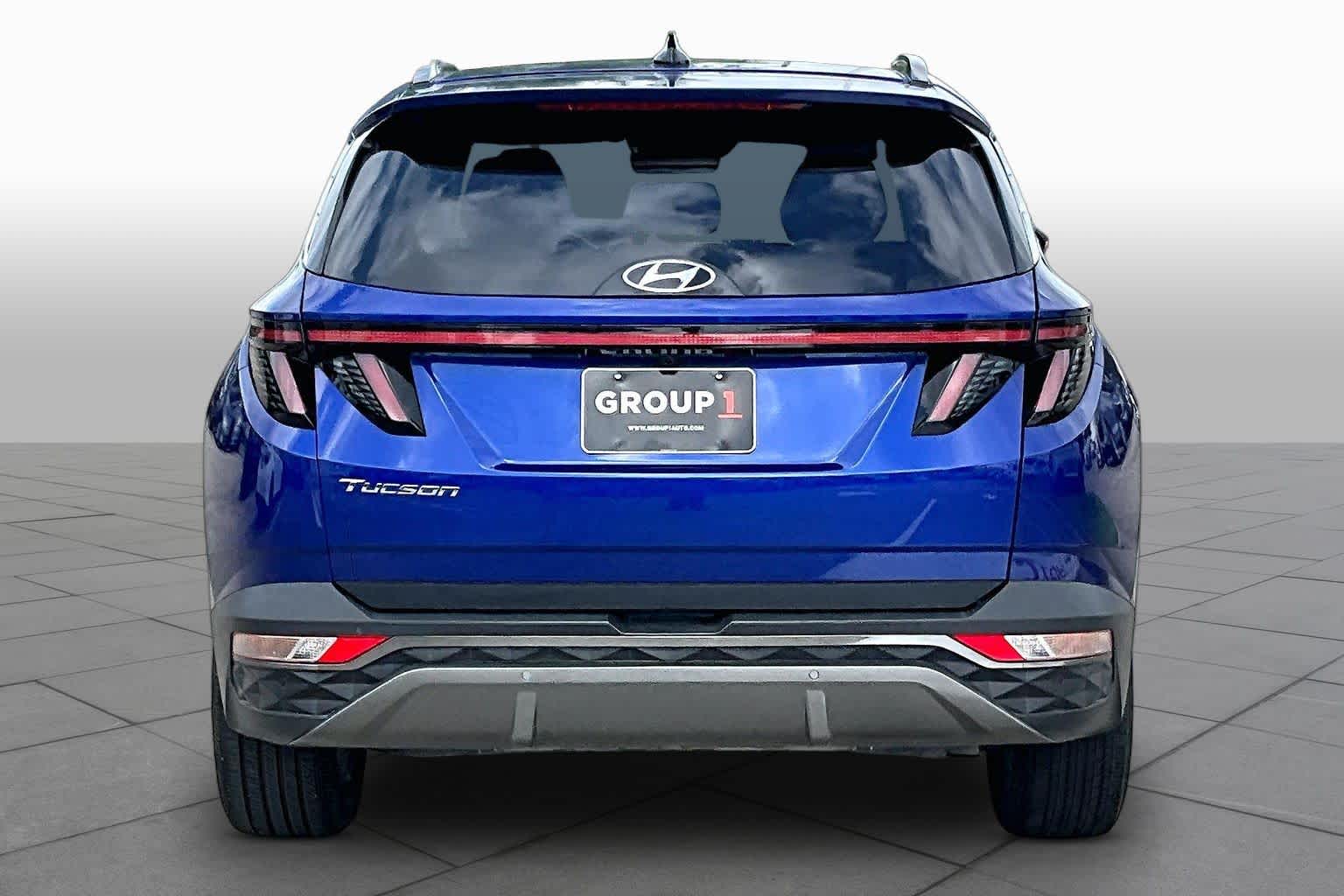 2023 Hyundai Tucson Limited Intense Blue at Tomball Ford