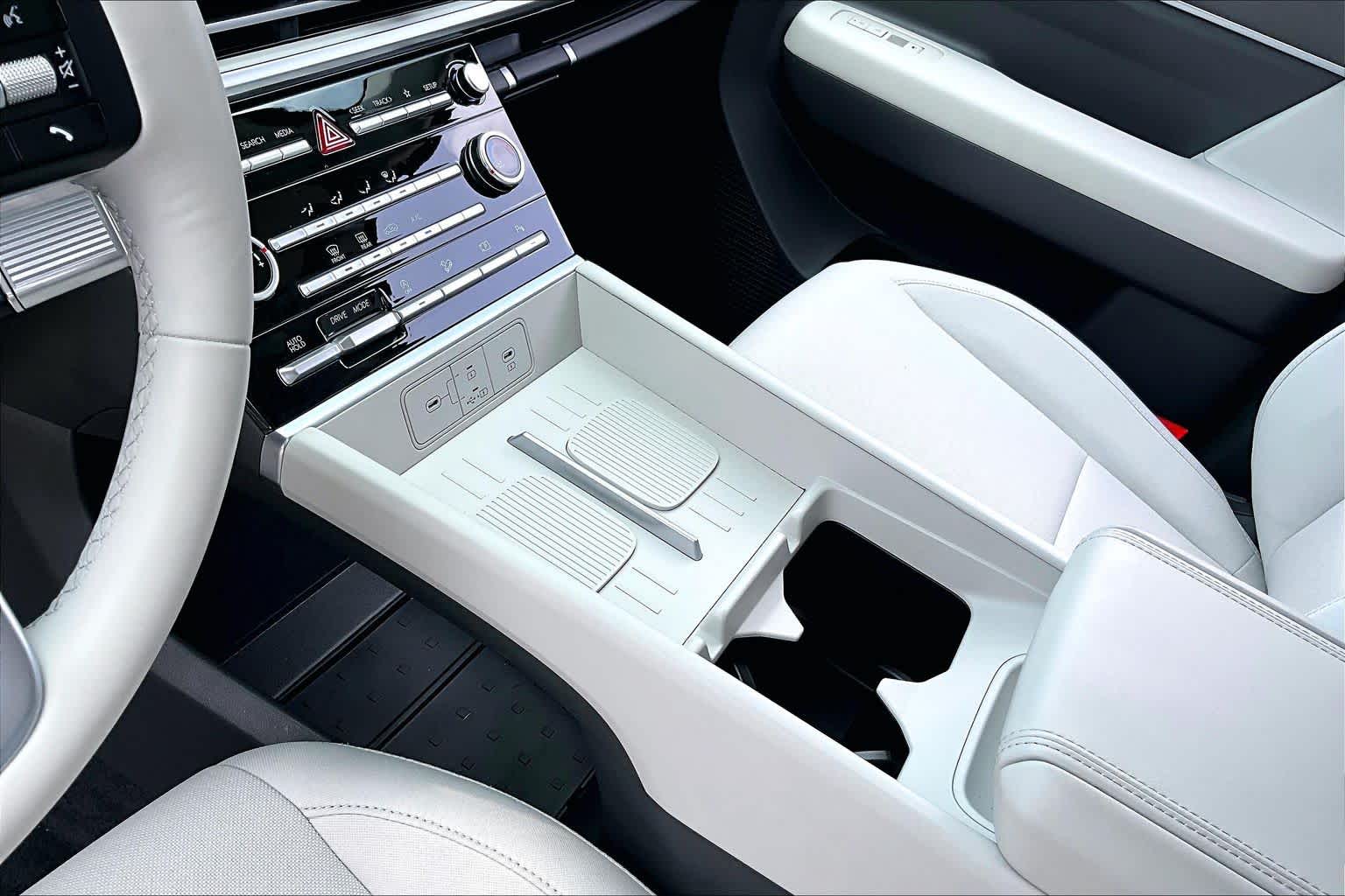 2025 Hyundai Santa Fe SE Serenity White at AutoNation Chrysler Jeep Dodge Ram Spring